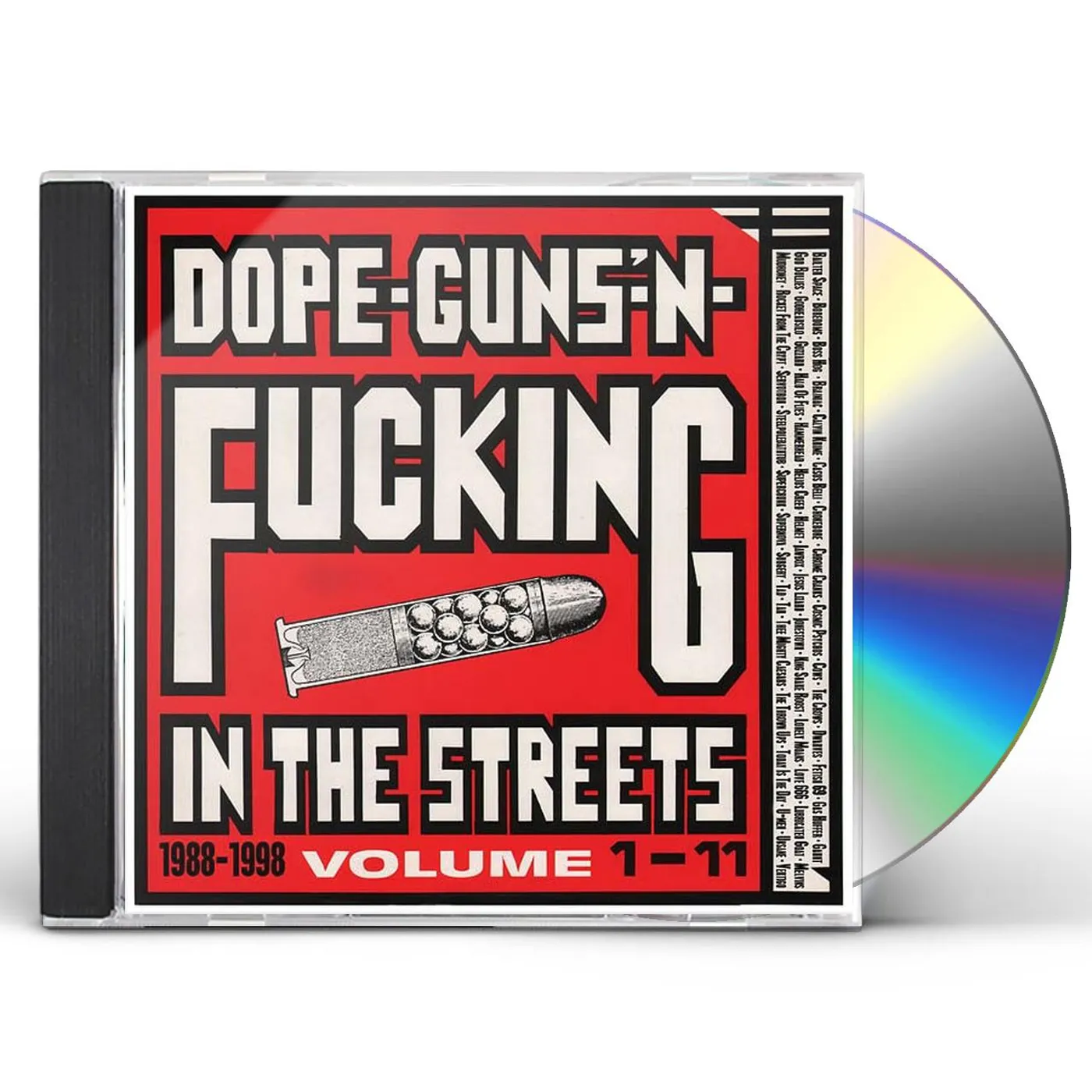 Various Artists  DOPE GUNS & FUCKING IN THE STREETS: 1988-1998 VOL.1 CD