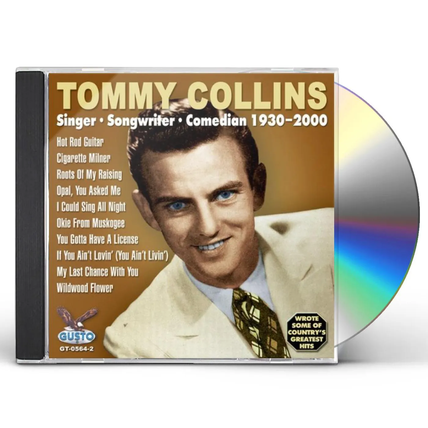 Tommy Collins SINGER-SONGWRITER CD