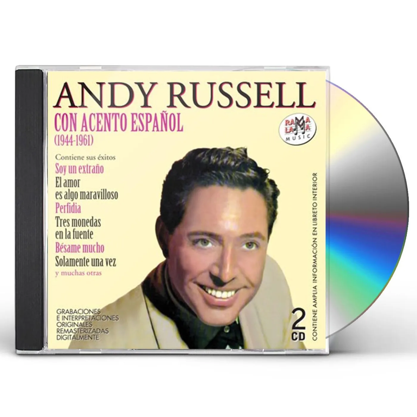 Andy Russell CON ACENTO ESPANOL 1944-1961 CD