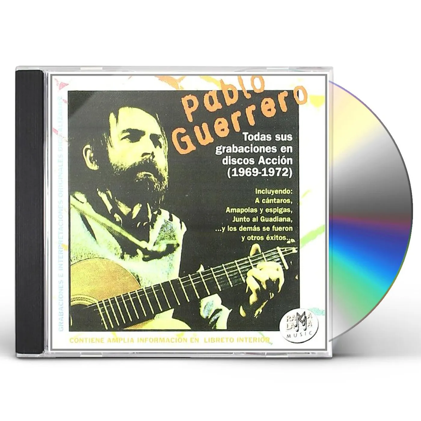 Pablo Guerrero TODAS SUS GRABACIONES EN DISCOS ACCION CD