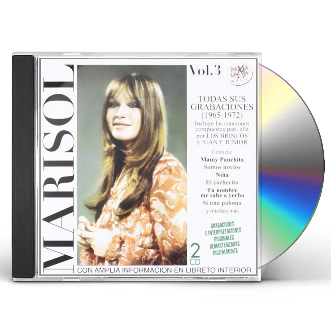 MARISOL VOL 3 TODAS SUS GRABACIONES 1965-1972 CD