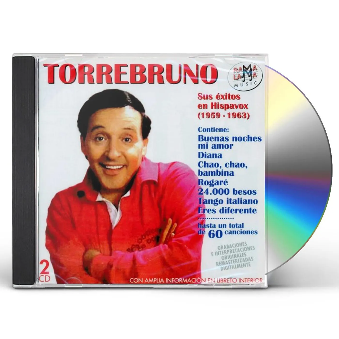 Torrebruno SUS EXITOS EN HISPAVOX (1959-1963) CD