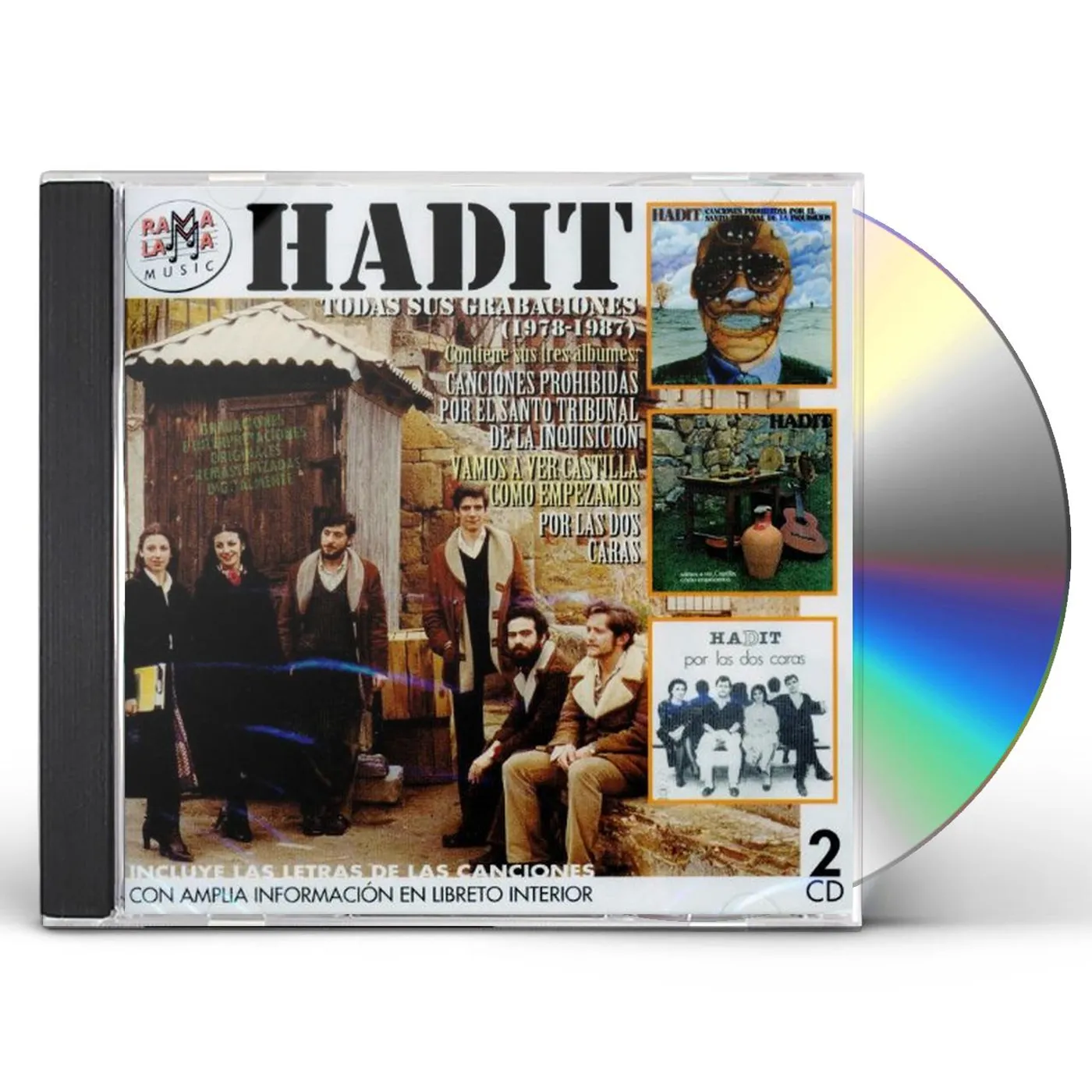 Hadit TODAS SUS GRANACIONES 1978-1987 CD
