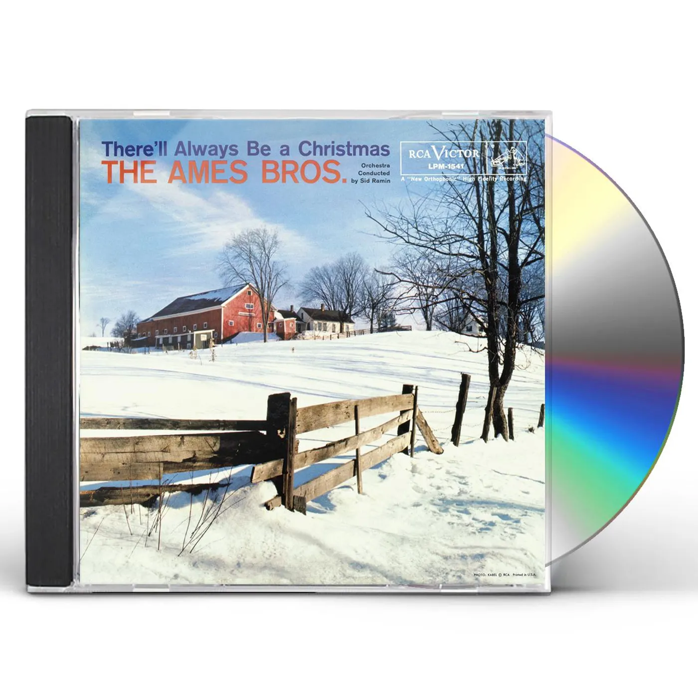 The Ames Brothers THERE'LL ALWAYS BE A CHRISTMAS: 60TH ANNIVERSARY CD