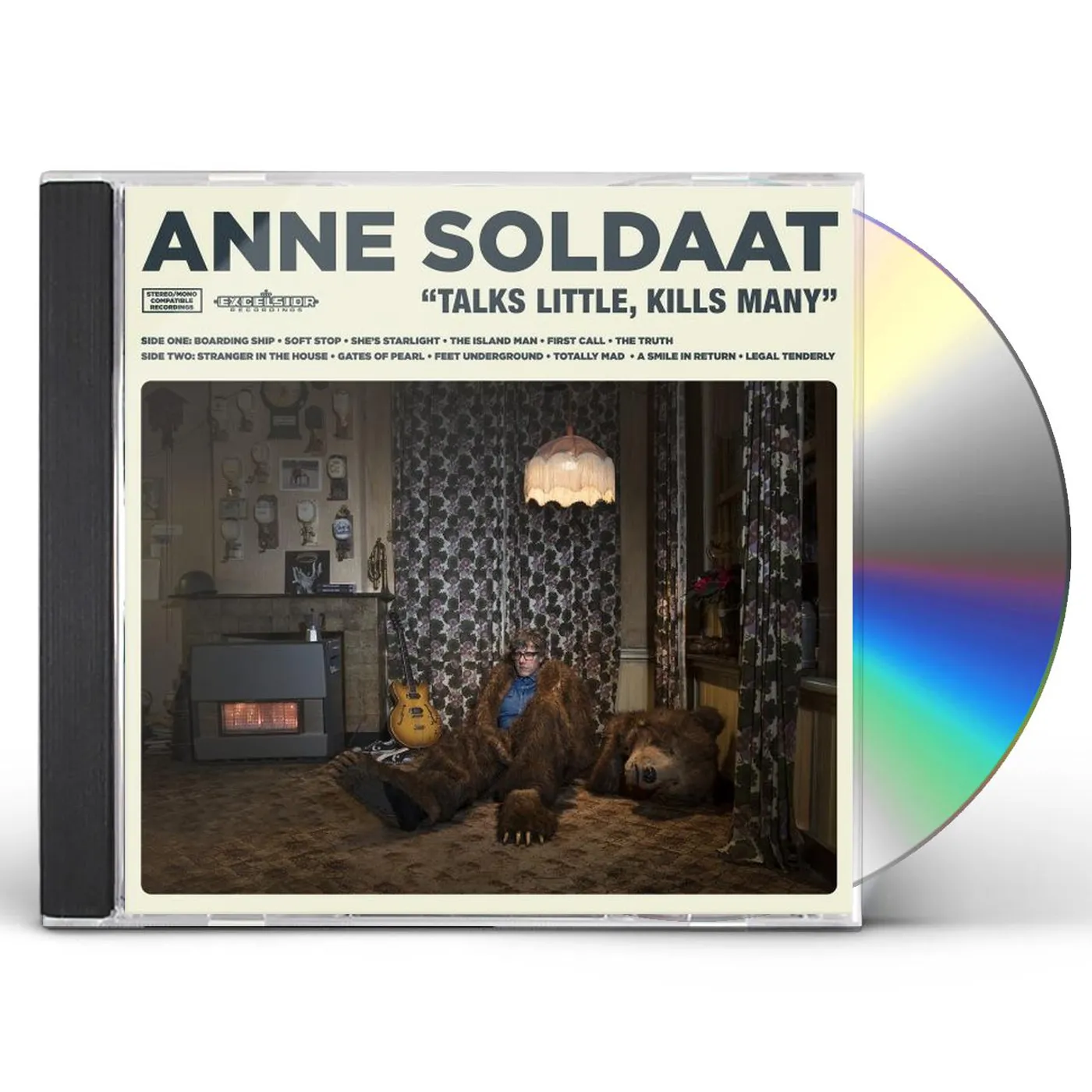 Anne Soldaat TALKS LITTLE, KILLS MANY CD