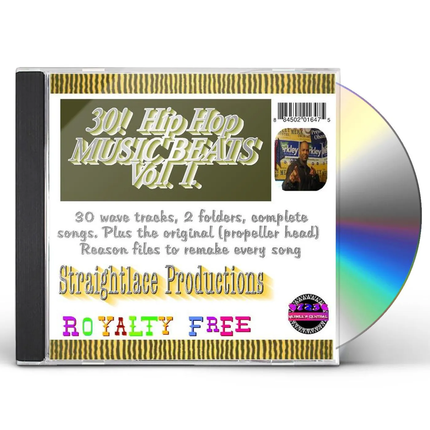 Straightlace 30 HIP HOP BEATS CD