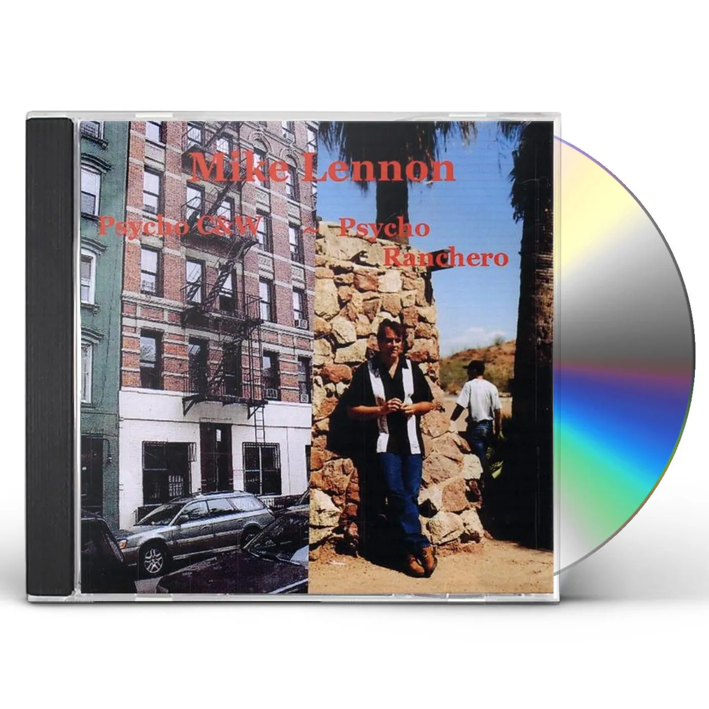 Mike Lennon PSYCHO C&W/PSYCHO RANCHERO CD