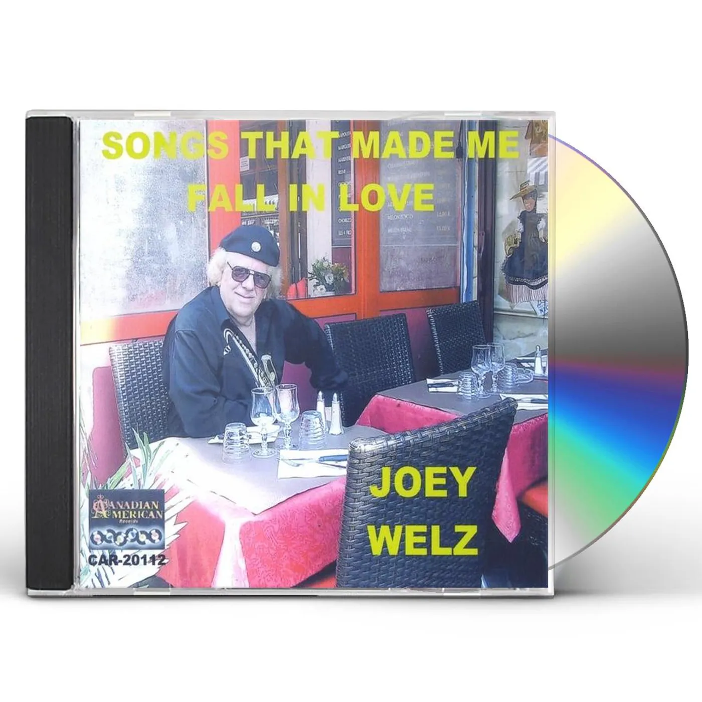 Joey Welz SONGS THAT MADE ME FALL IN LOVE CD