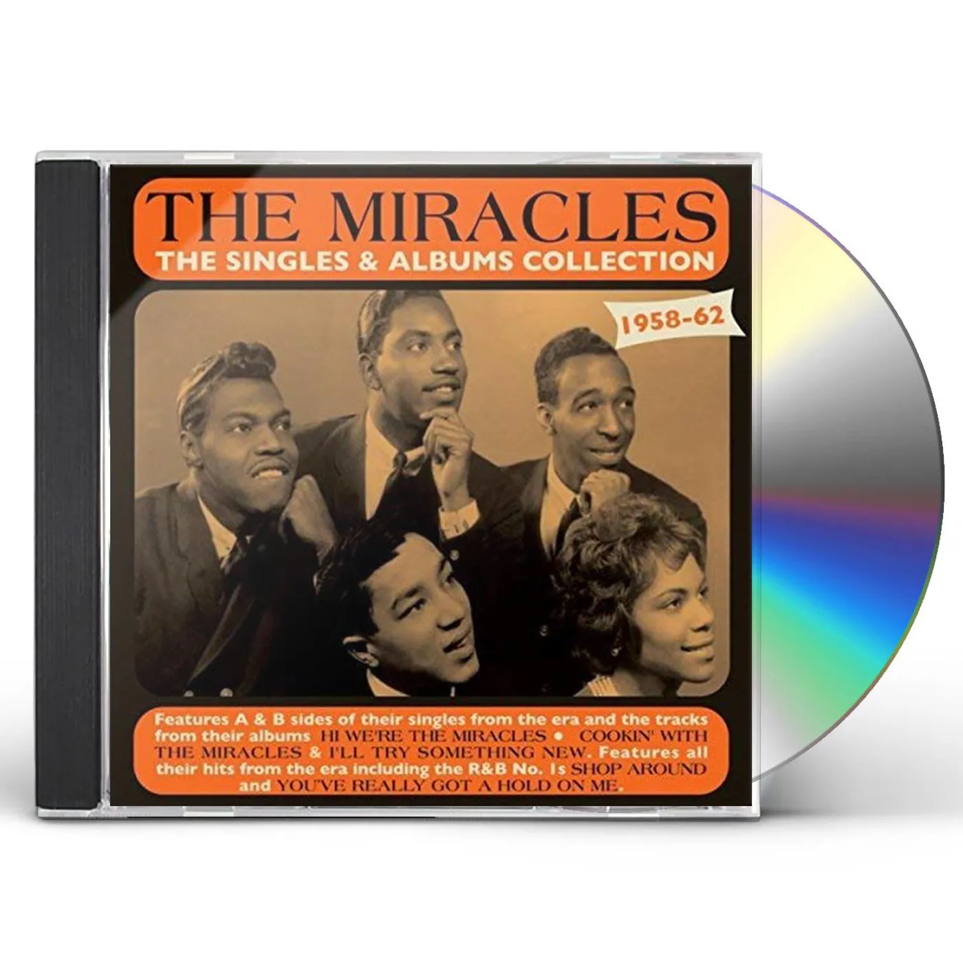 The Miracles SINGLES & ALBUMS COLLECTION 1958-62 CD
