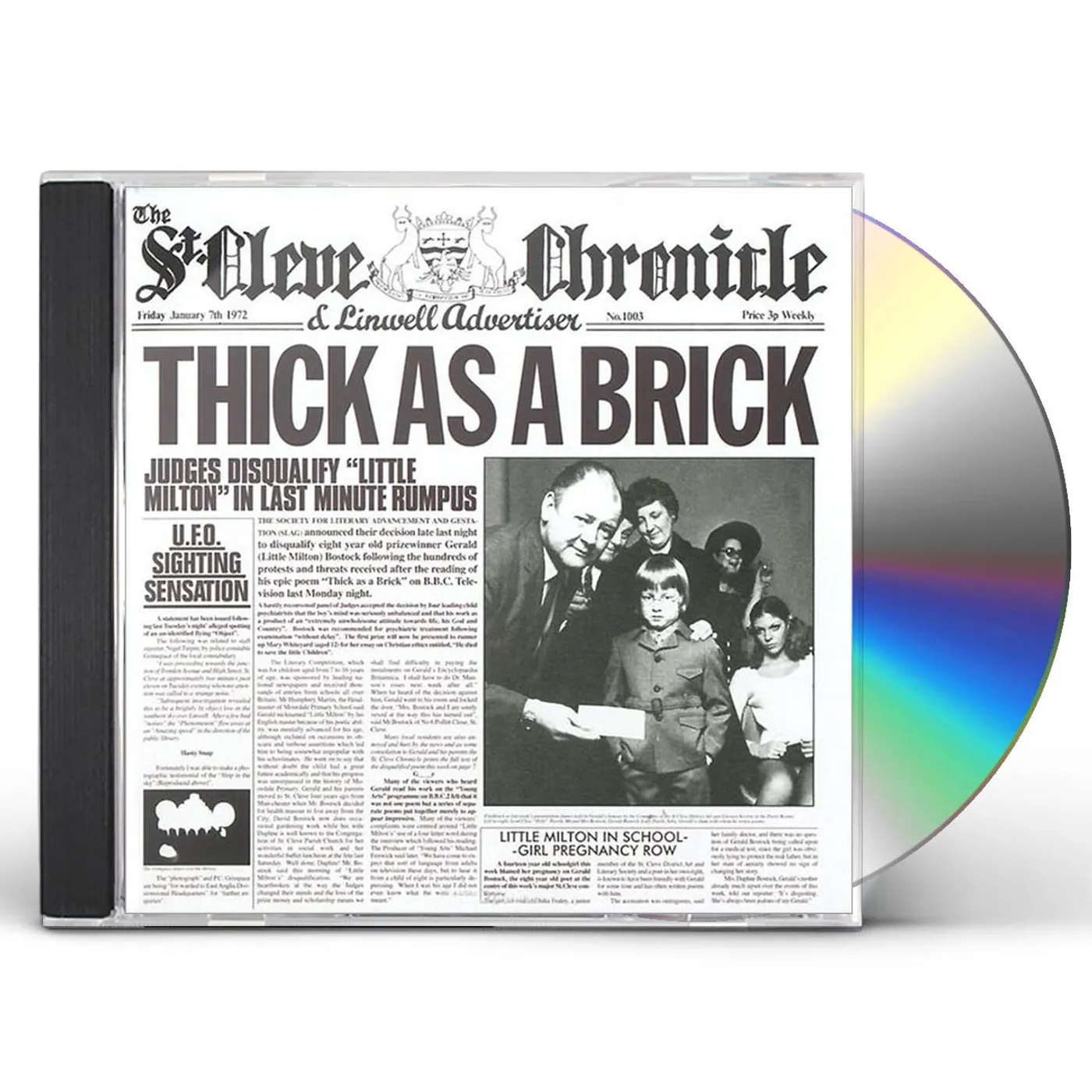 Jethro Tull THICK AS A BRICK CD
