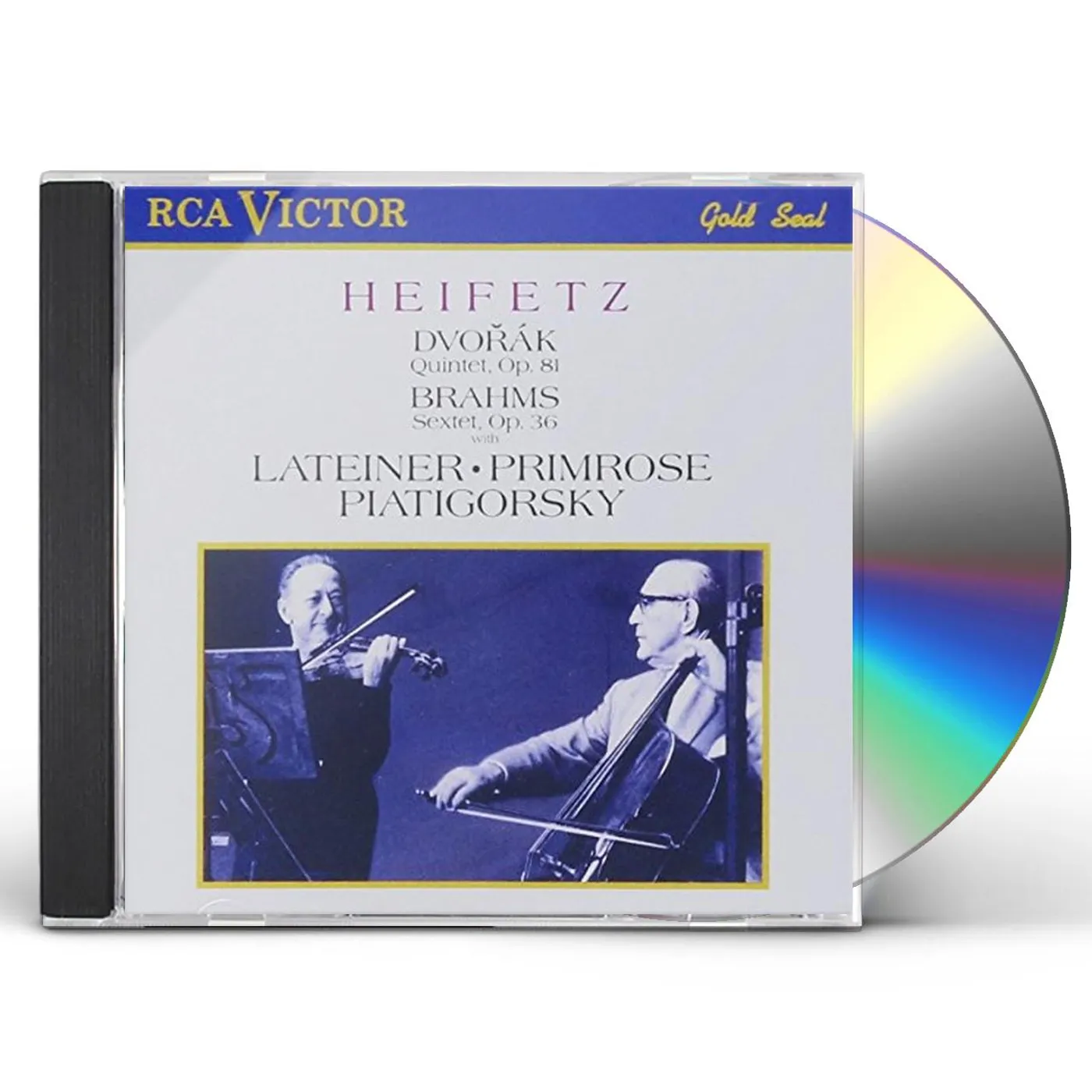 Jascha Heifetz QUINTET OP 81 CD