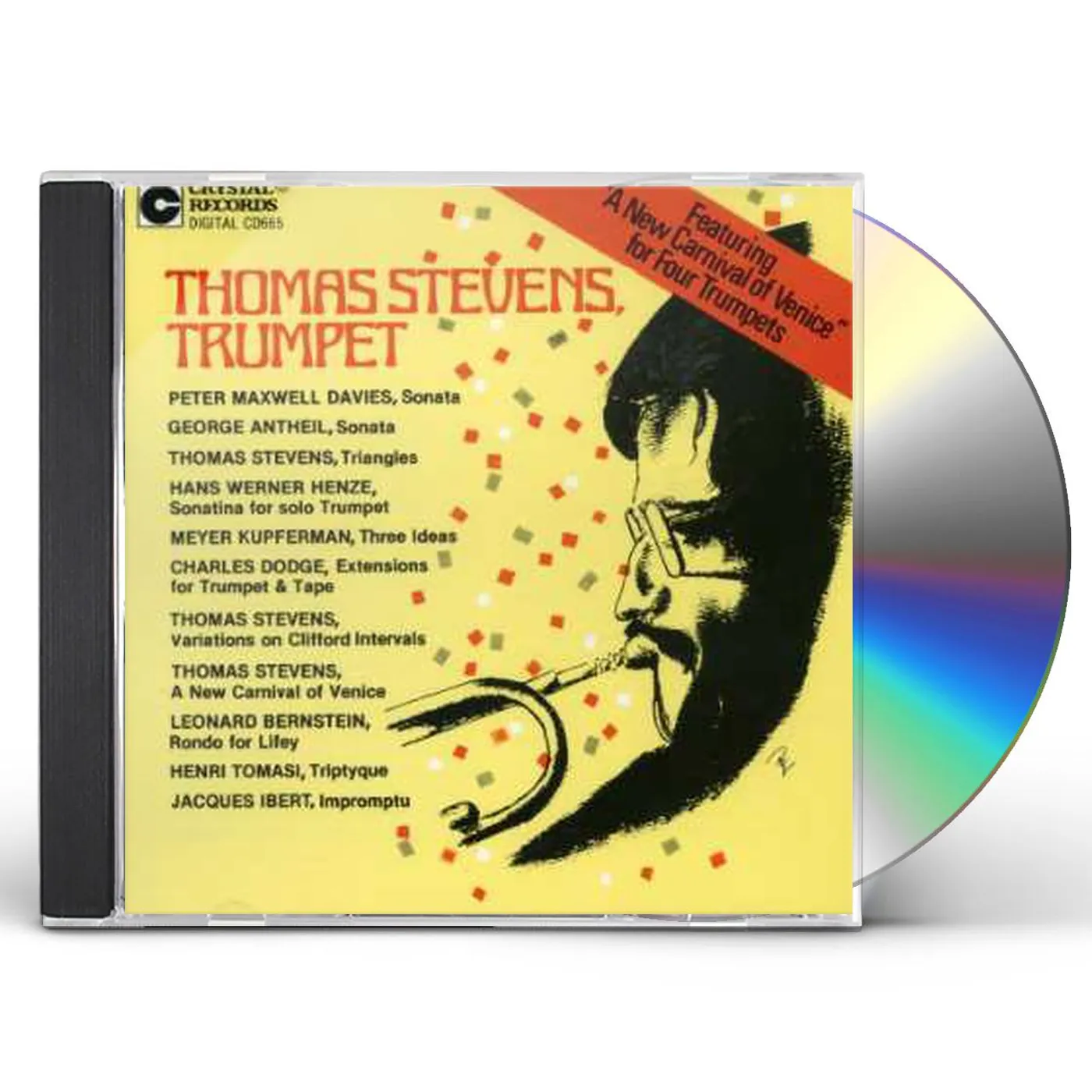 Thomas Stevens TRUMPET WORKS CD