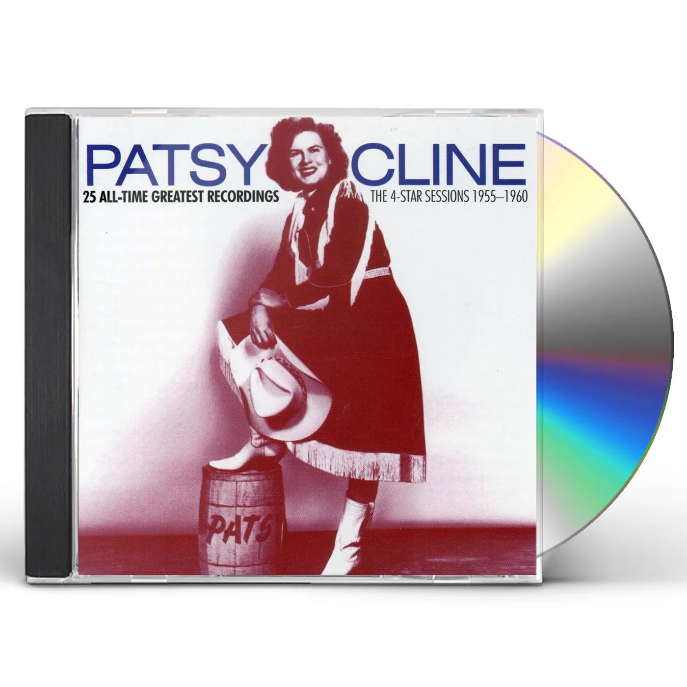 Patsy Cline 25 ALL TIME GREATEST RECORDINGS: 4 STAR SESSIONS CD