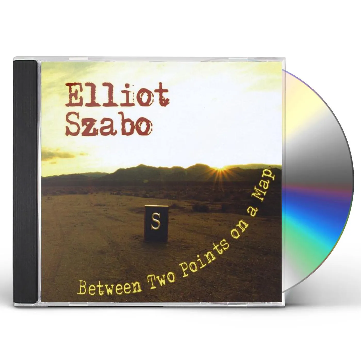 Elliot Szabo BETWEEN TWO POINTS ON A MAP CD