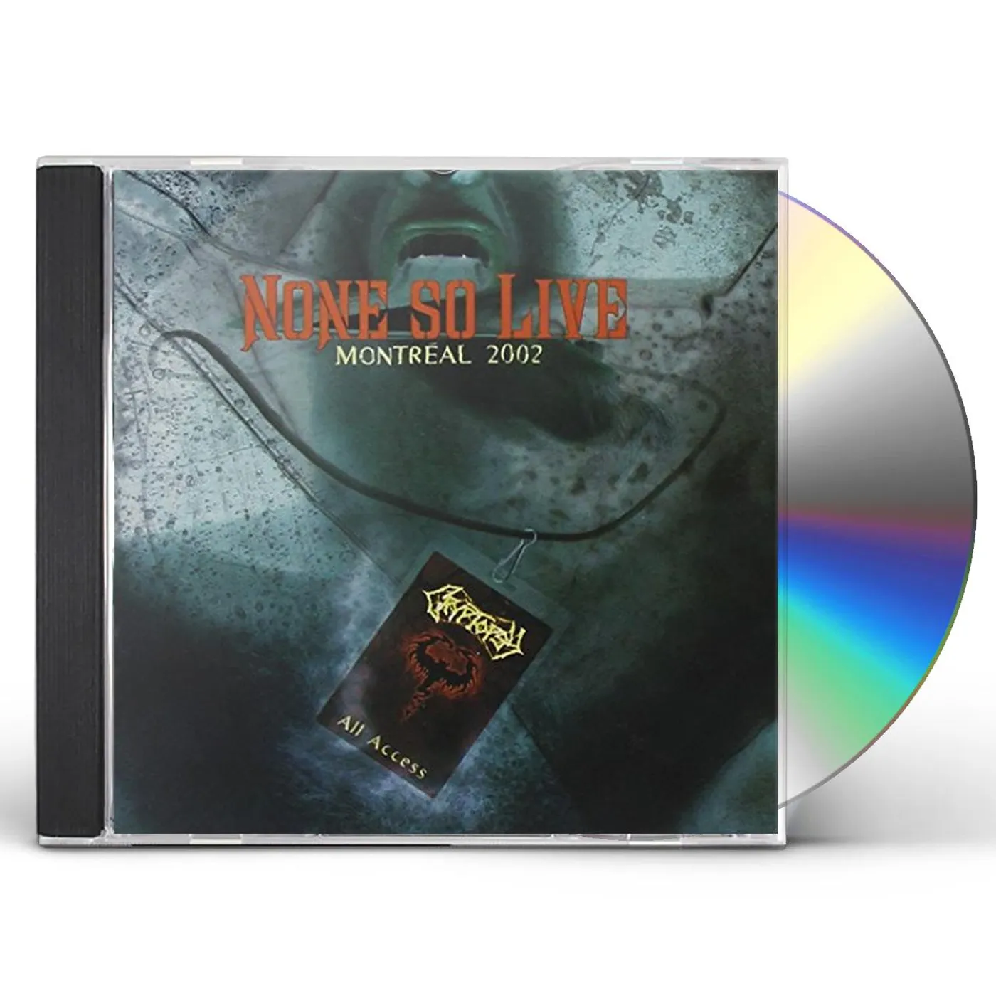 Cryptopsy NONE SO LIVE-MONTREAL 2002 CD