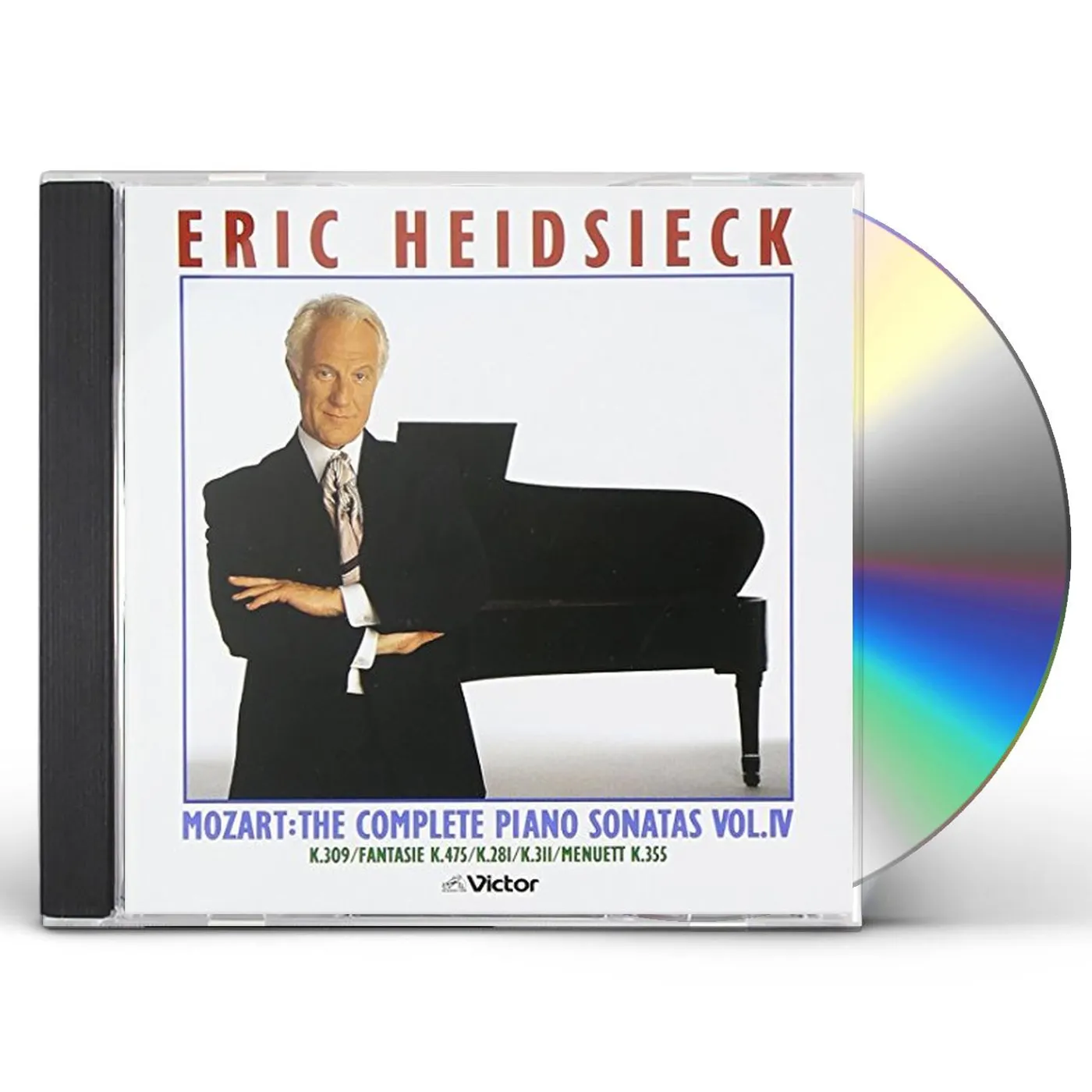 Eric Heidsieck MOZART: COMPLETE PIANO SONATAS 4 CD