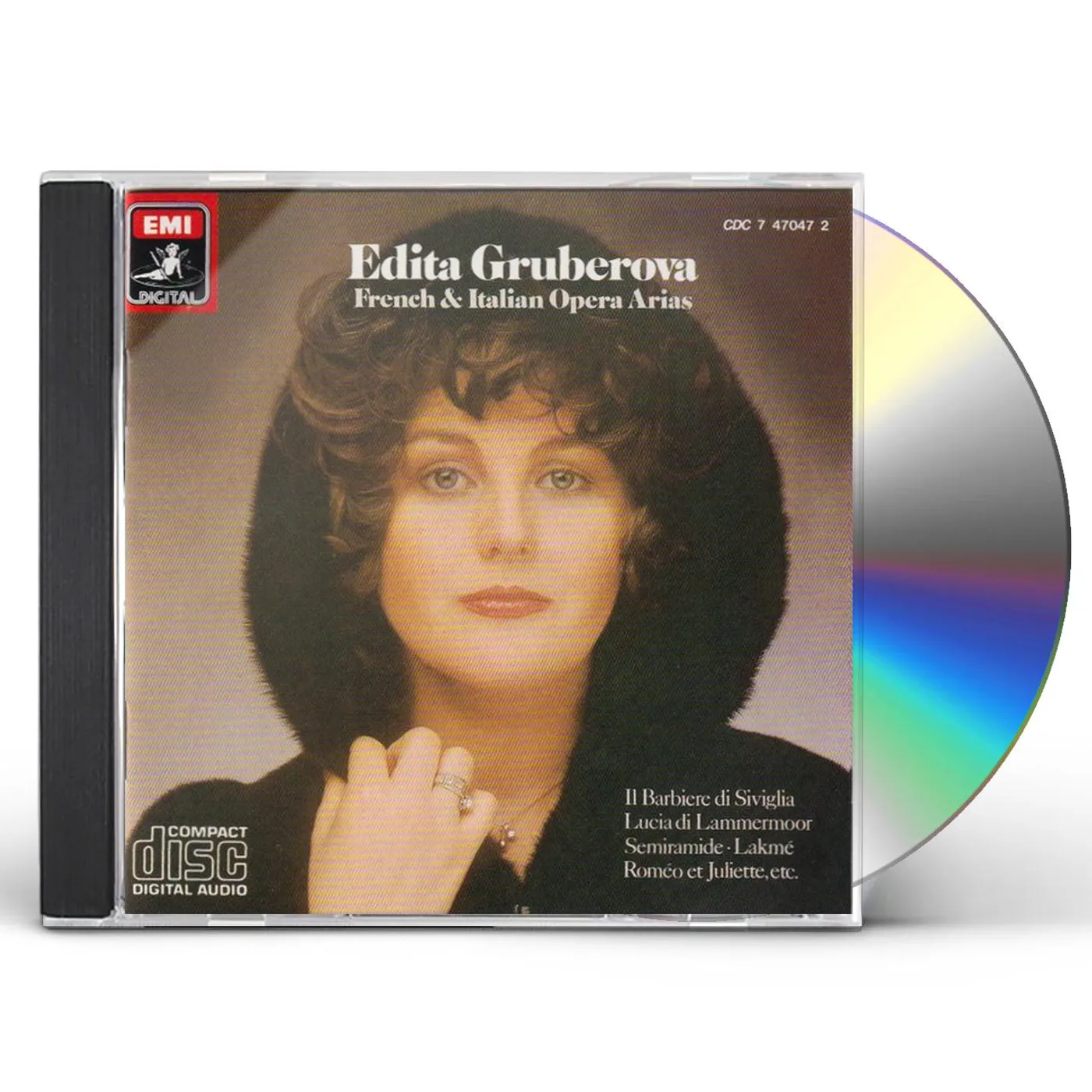 Edita Gruberova FRENCH & ITALIAN OPERA ARIAS CD