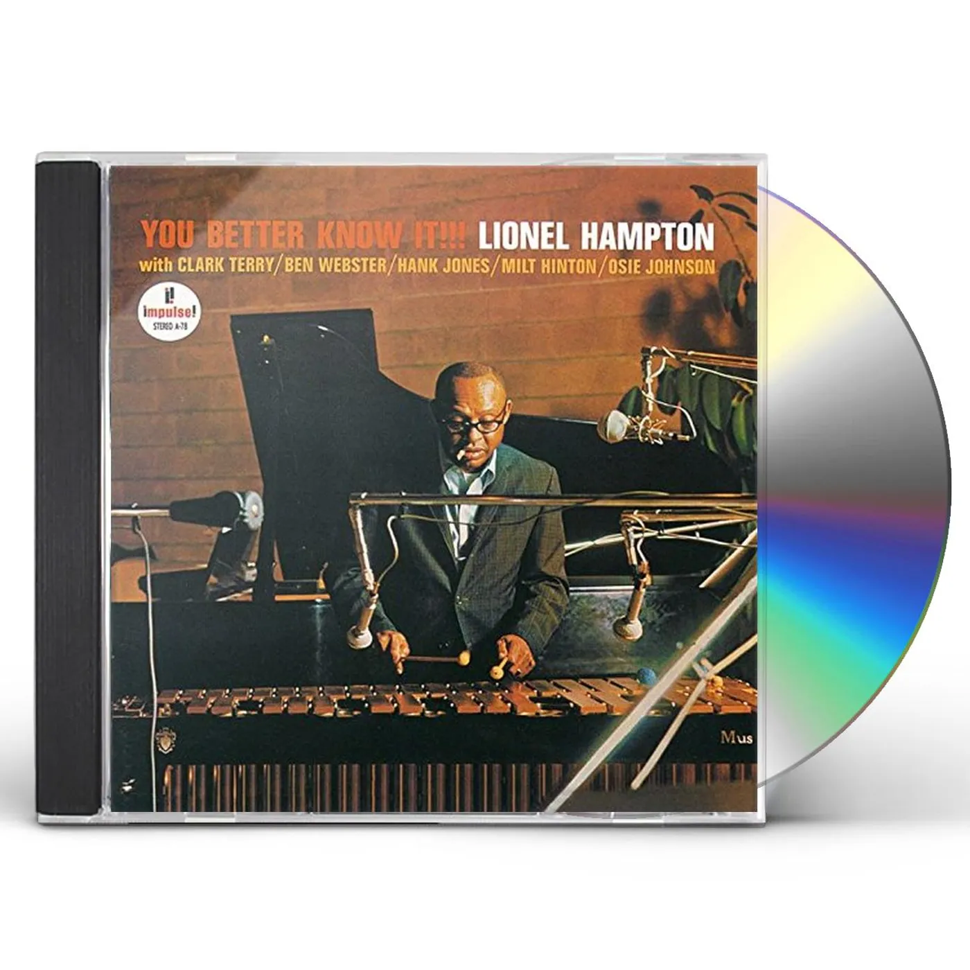 Lionel Hampton YOU BETTER KNOW IT!!! CD