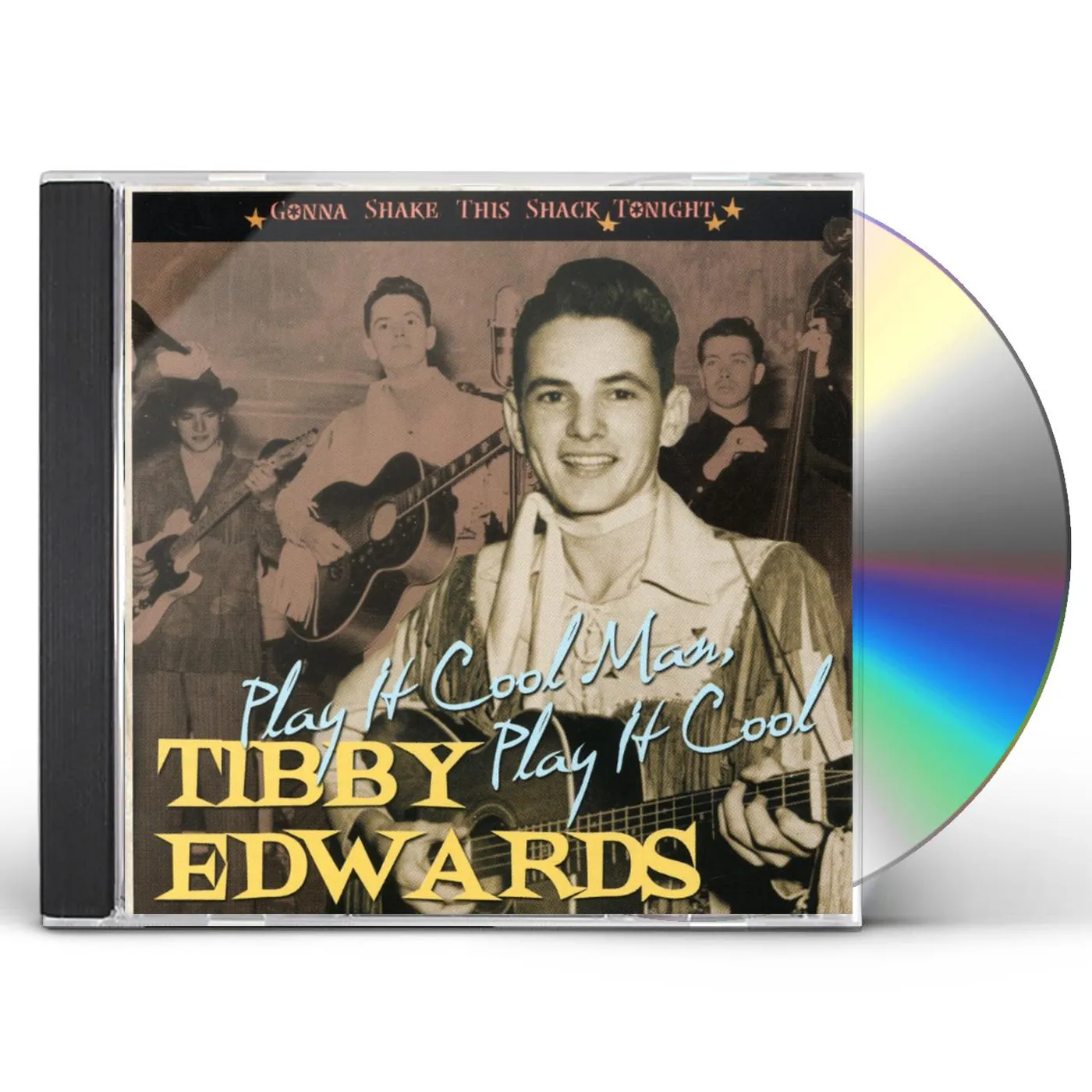 Tibby Edwards PLAY IT COOL MAN PLAY IT COOL GONNA SHAKE THIS SHA CD