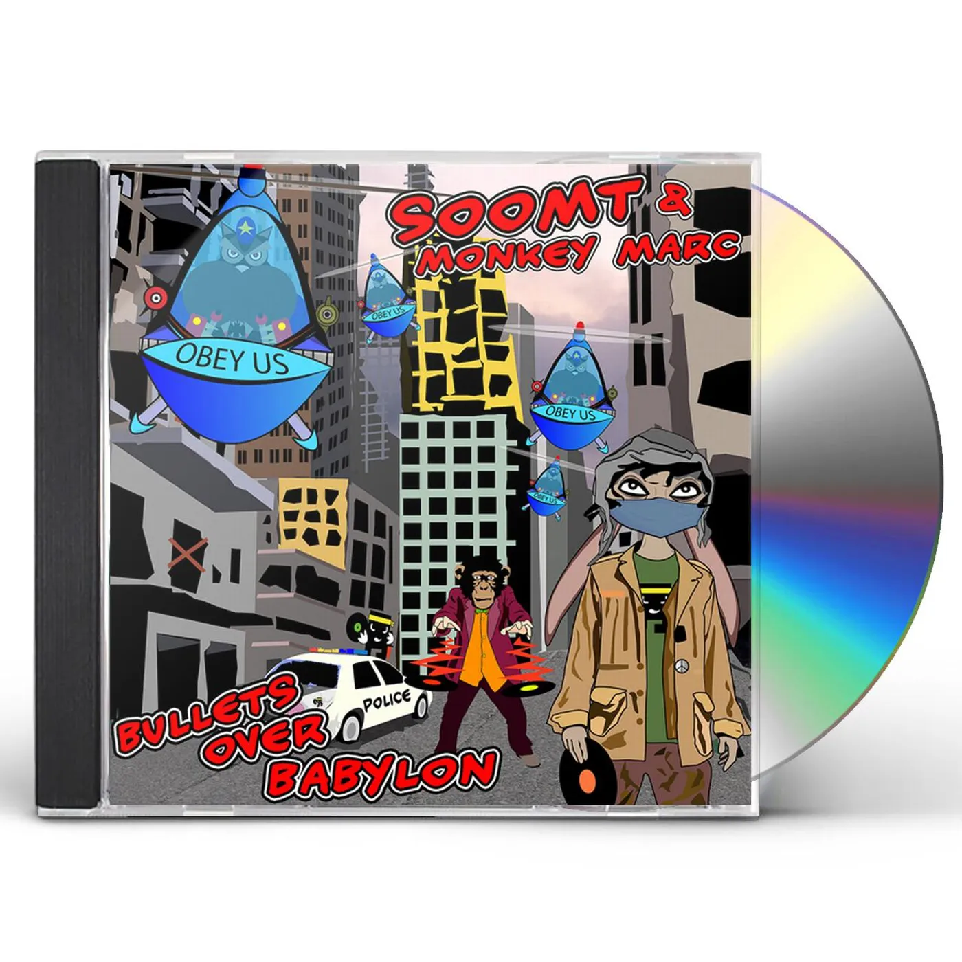 SOOM T & MONKEY MARC BULLETS OVER BABYLON CD