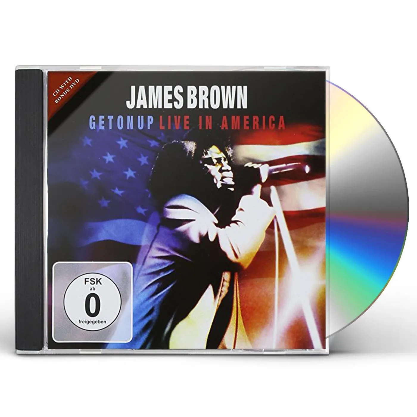 James Brown GET ON UP: LIVE IN AMERICA CD