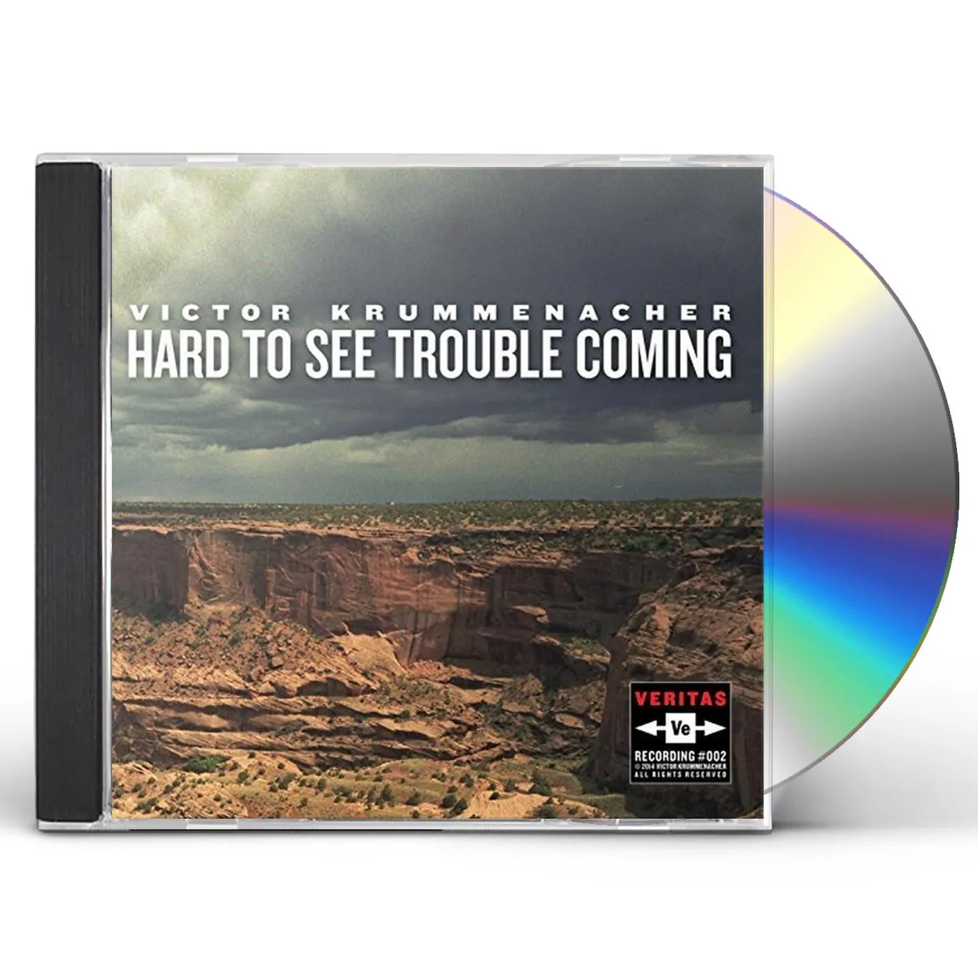 Victor Krummenacher HARD TO SEE TROUBLE COMING CD