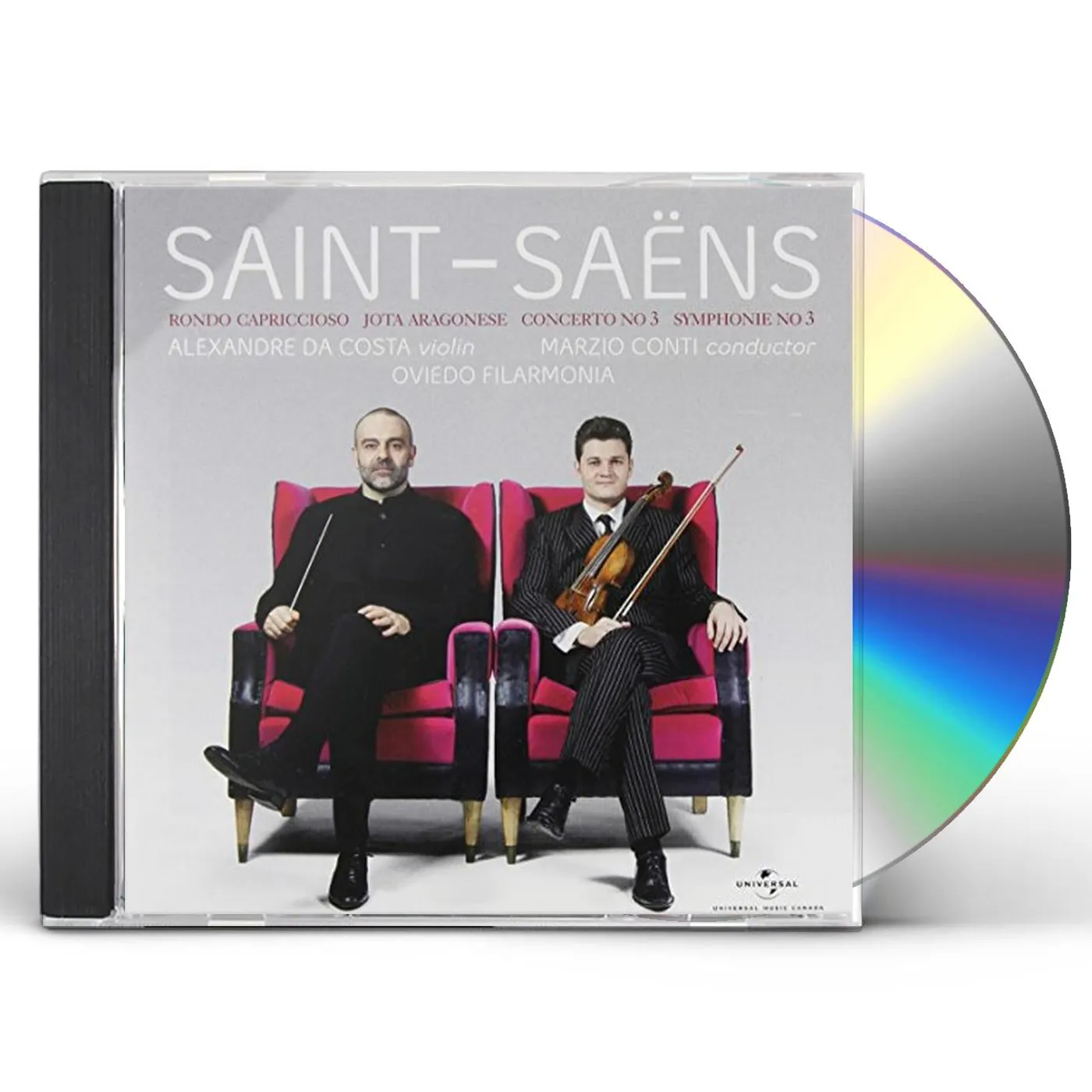 Alexandre Da Costa SAINT SAENS CD