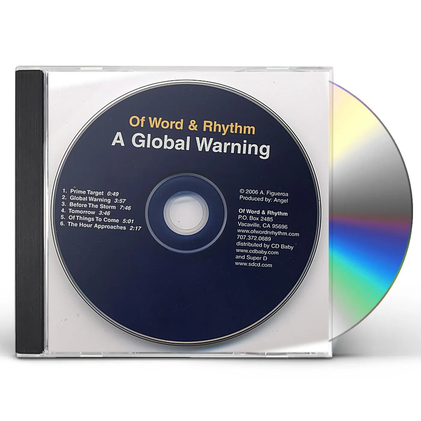 Of Word & Rhythm GLOBAL WARNING EP CD