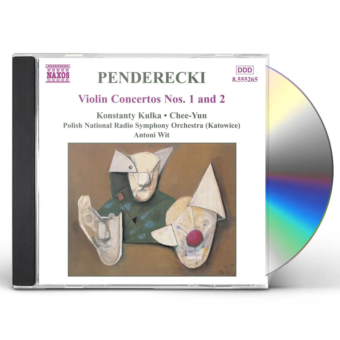 Penderecki VIOLIN CONCERTOS NOS. 1 & 2 CD