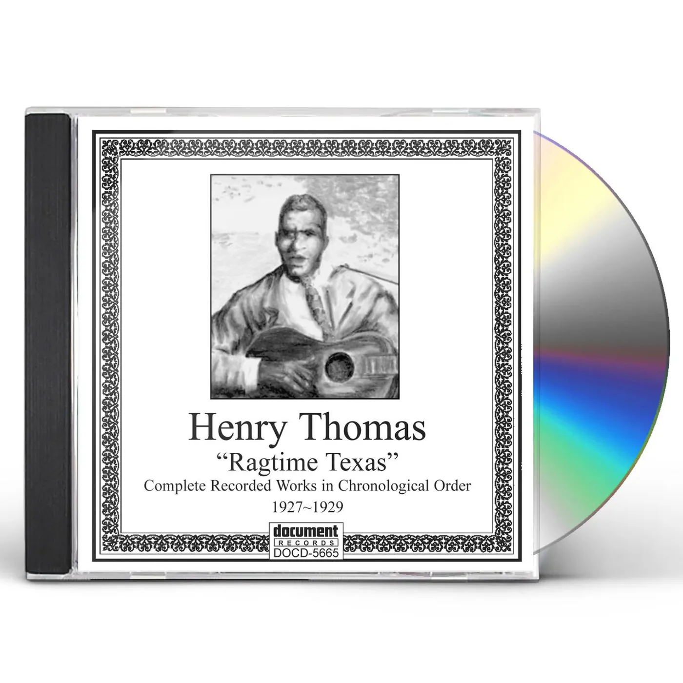 Henry Thomas RAGTIME TEXAS: COMPLETE RECORDED WORKS (1927-1929) CD