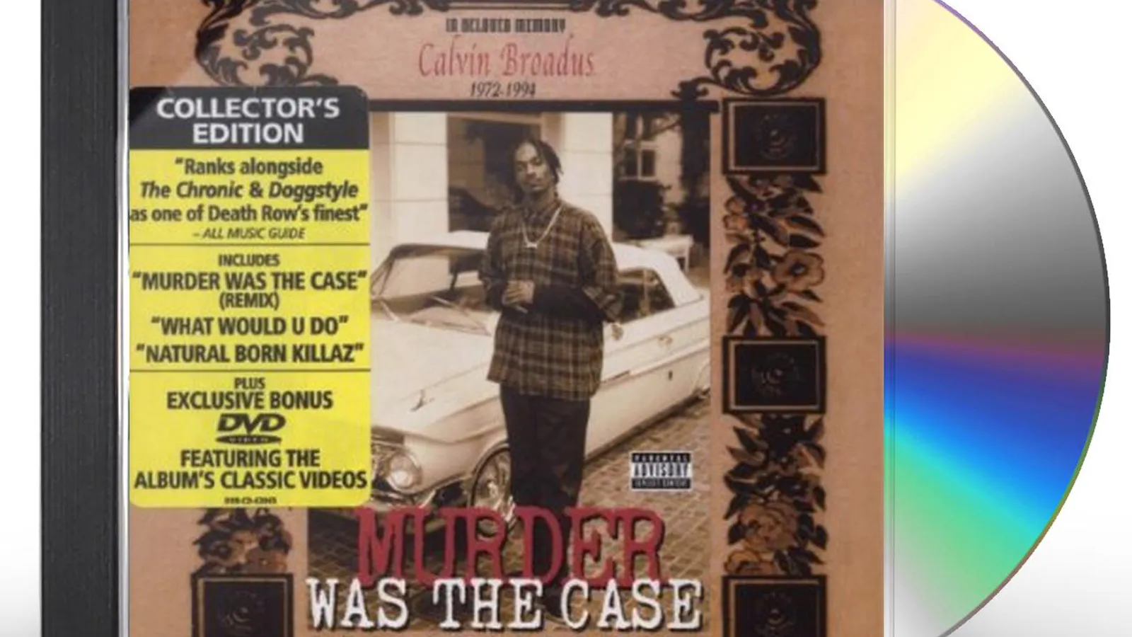 Snoop Dogg MURDER WAS THE CASE: SOUNDTRACK CD