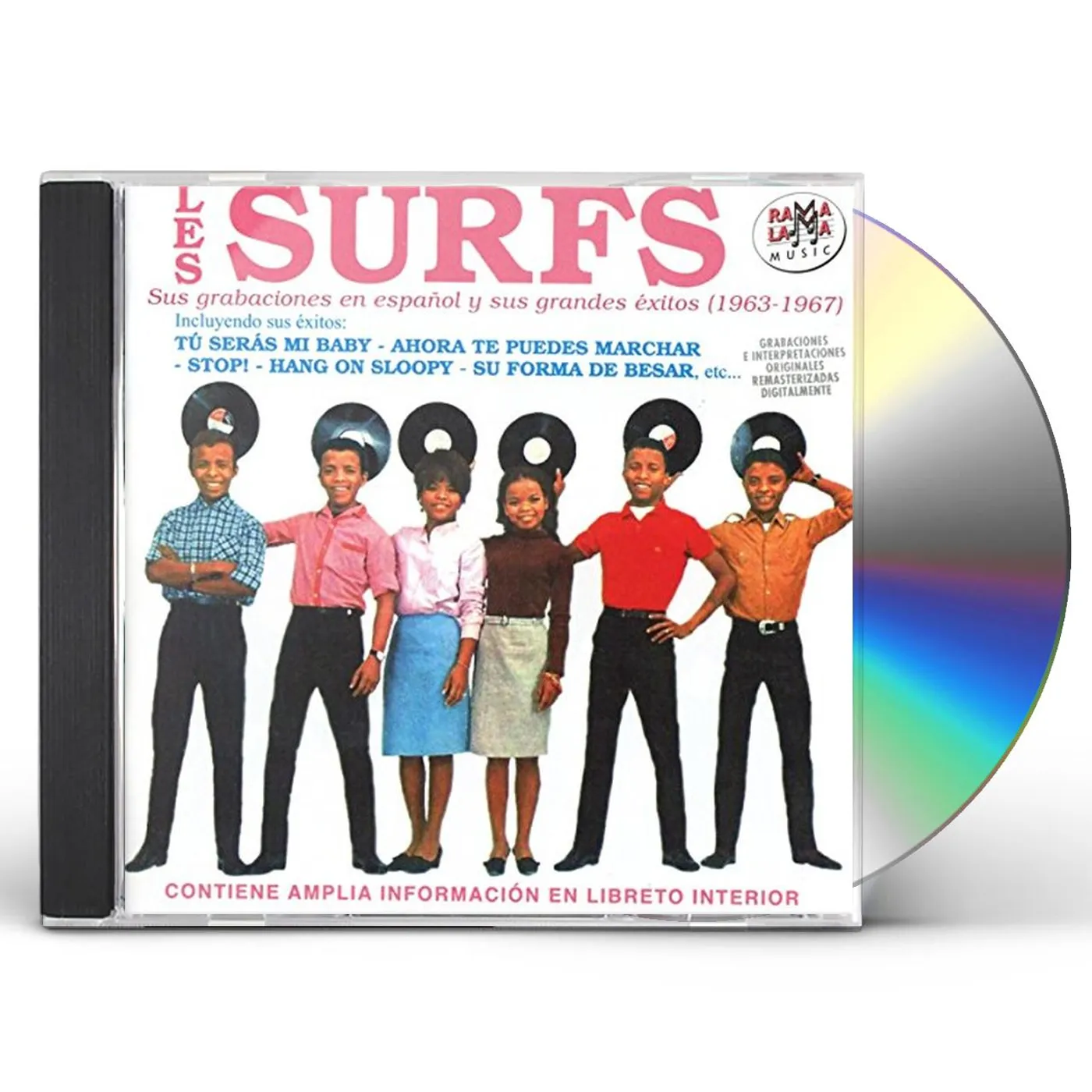 Les Surfs SUS GRABACIONES EN ESPANOL Y SUS GRANDES EXITOS CD