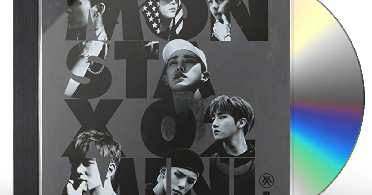 MONSTA X RUSH (2ND MINI ALBUM) OFFICIAL VERSION CD