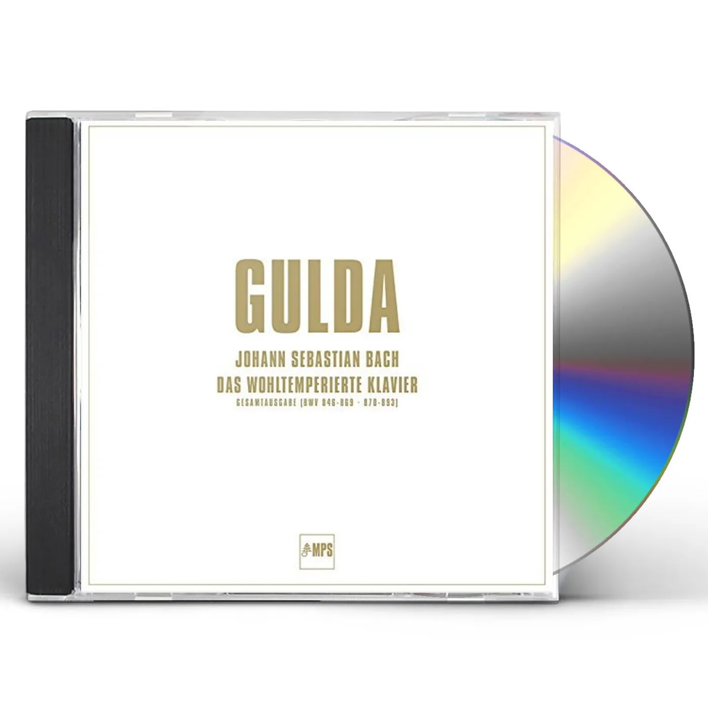 J.S. Bach / Friedrich Gulda WELL TEMPERED CLAVIER CD