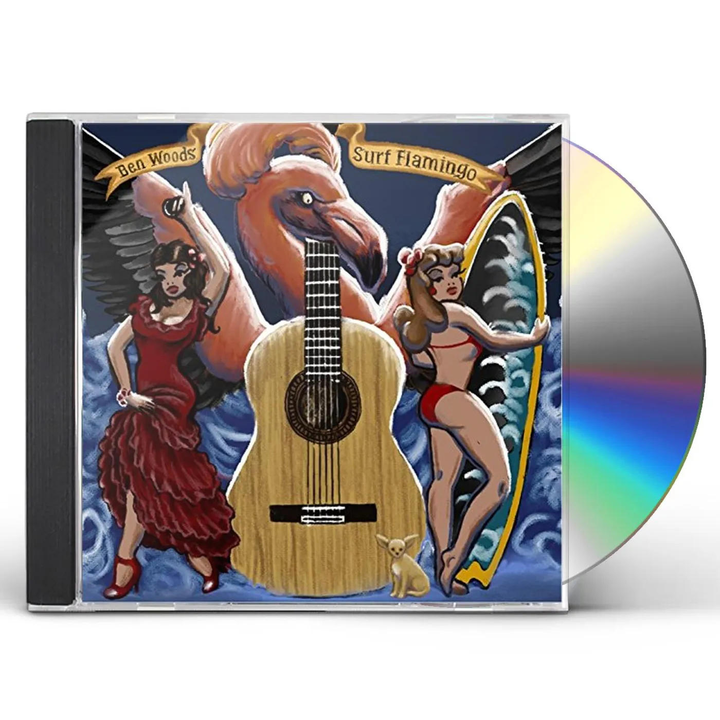 Ben Woods SURF FLAMINGO CD
