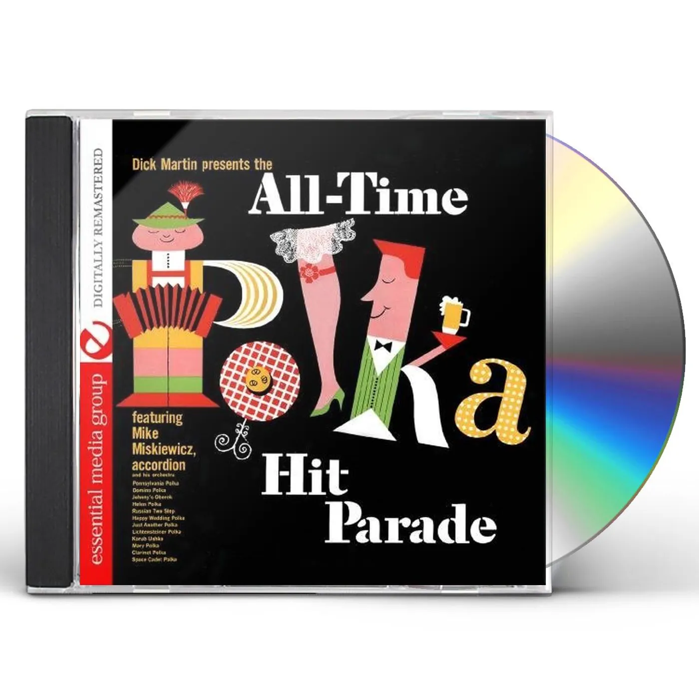 Mike Miskiewicz DICK MARTIN PRESENTS ALL-TIME POLKA HIT PARADE CD