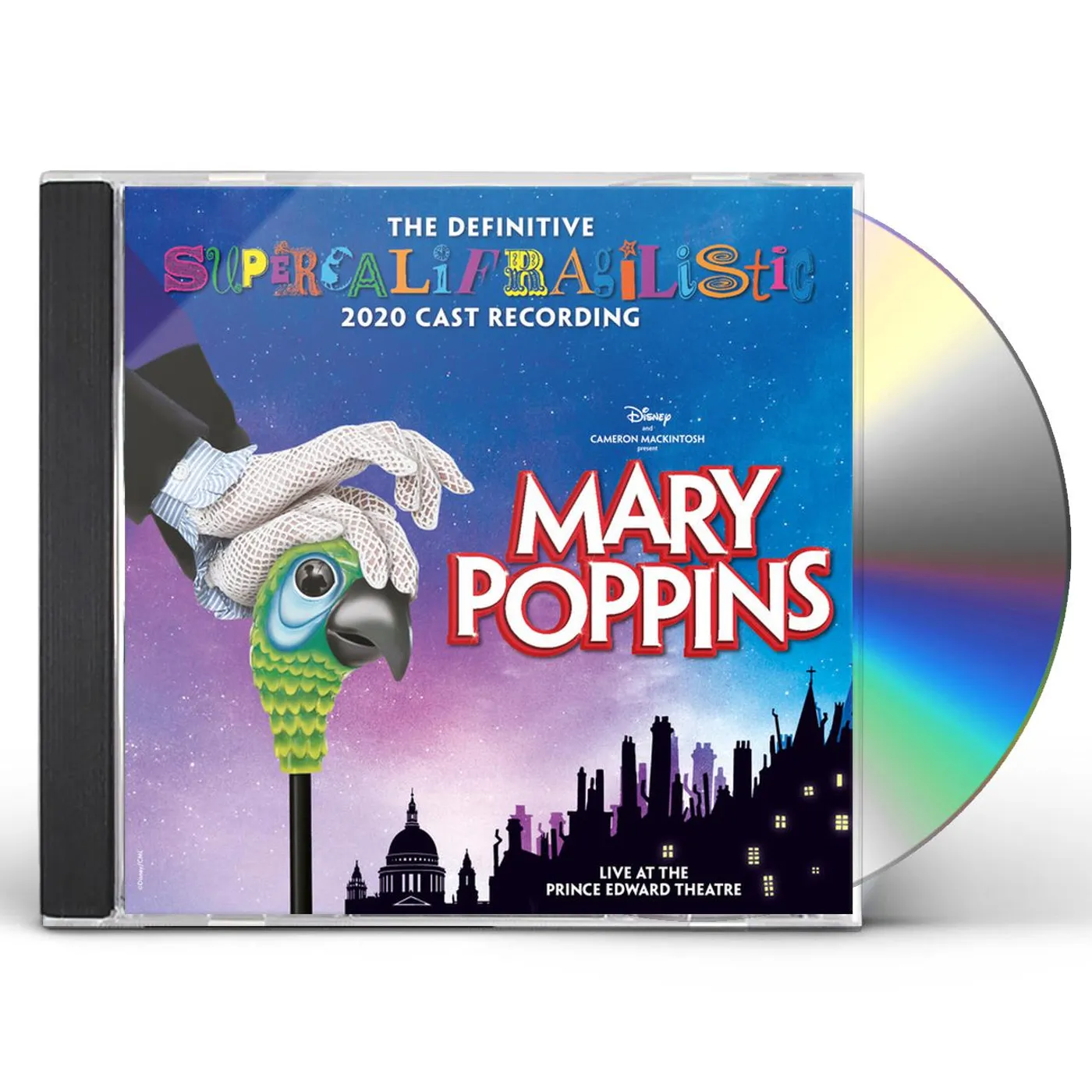 Various Artists  MARY POPPINS (DEFINITIVE SUPERCALIFRAGILISTIC 2020 CAST RECORDING/LIVE AT THE PRINCE EDWARD THEATRE) CD