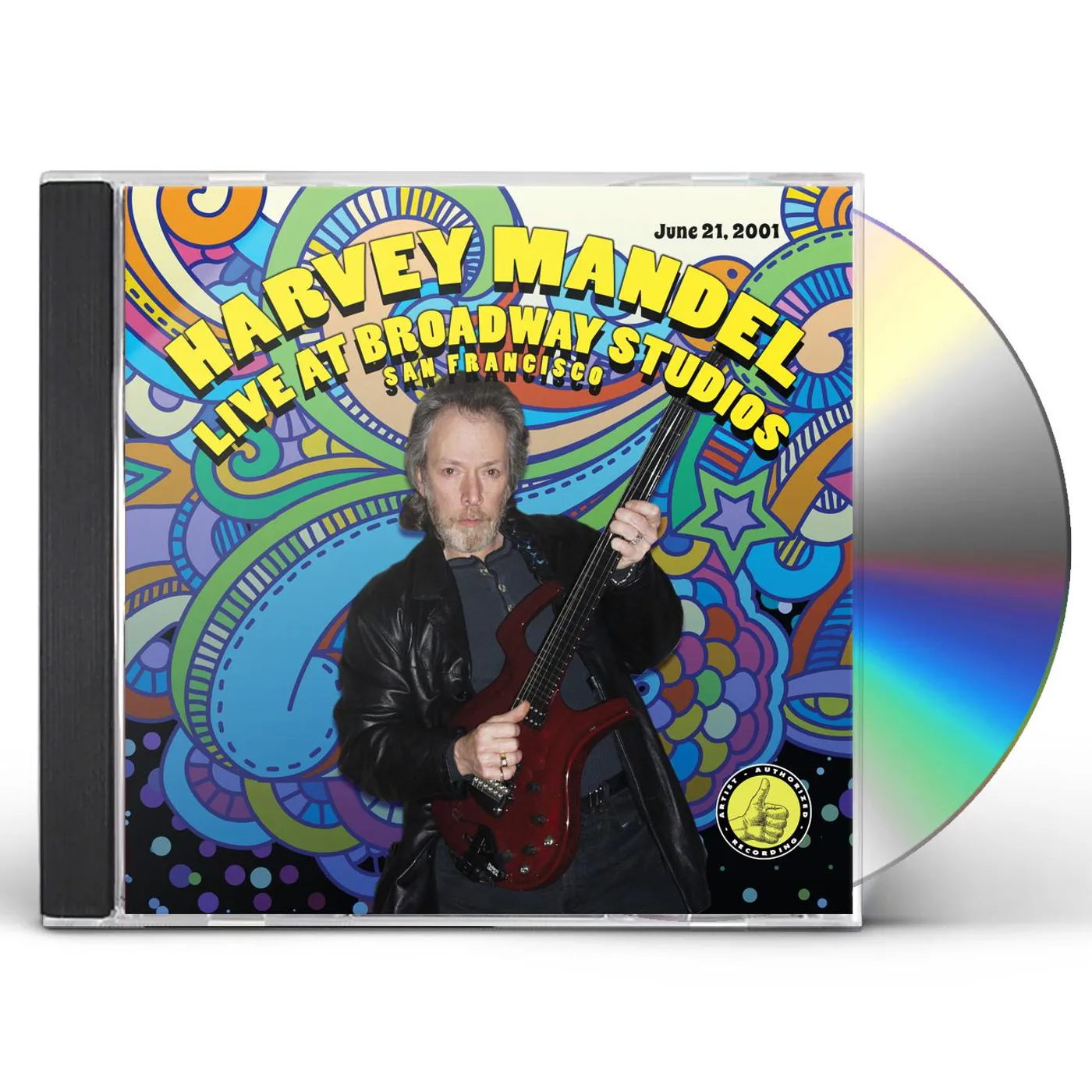 Harvey Mandel LIVE AT BROADWAY STUDIOS CD