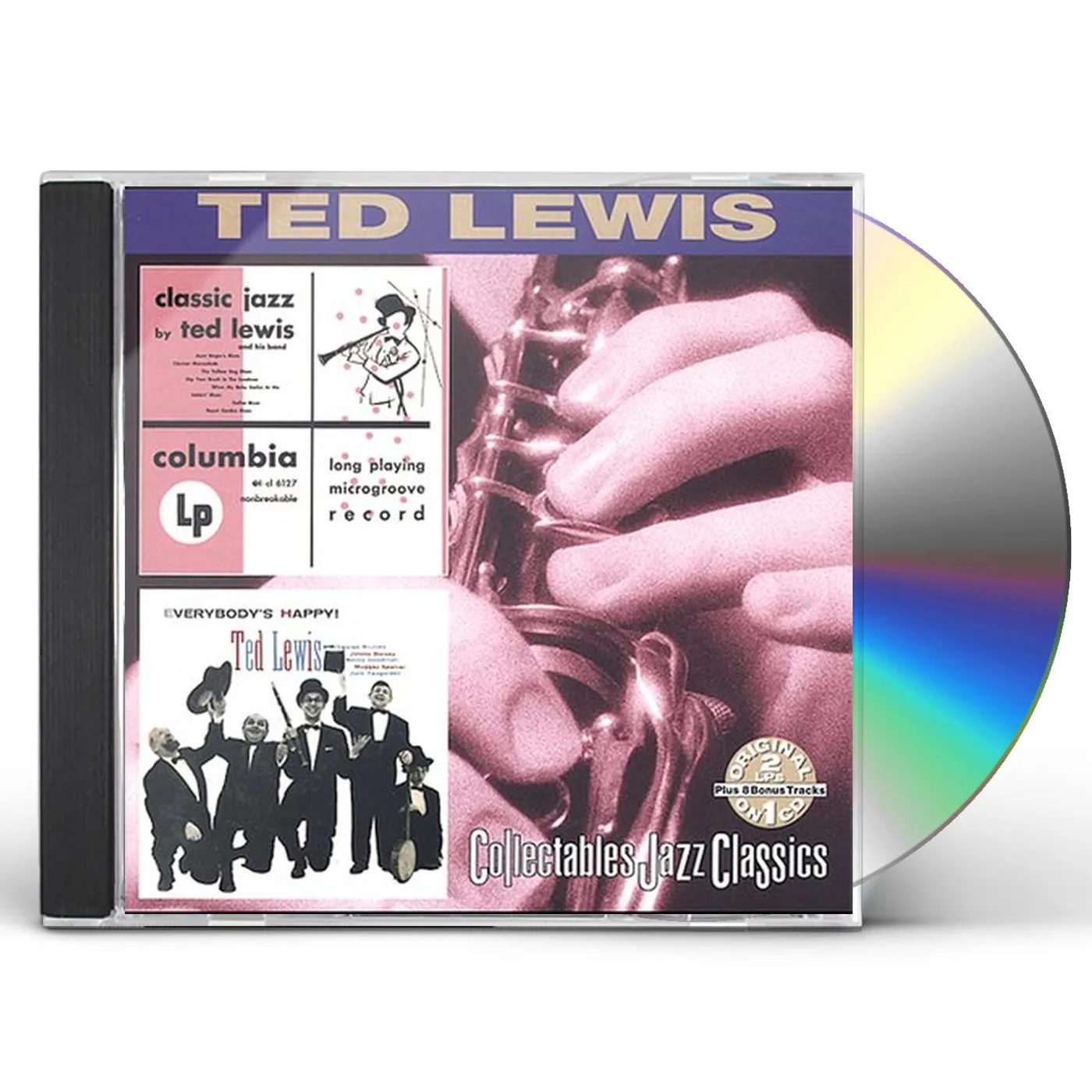 Ted Lewis CLASSIC JAZZ / EVERYBODY'S HAPPY CD