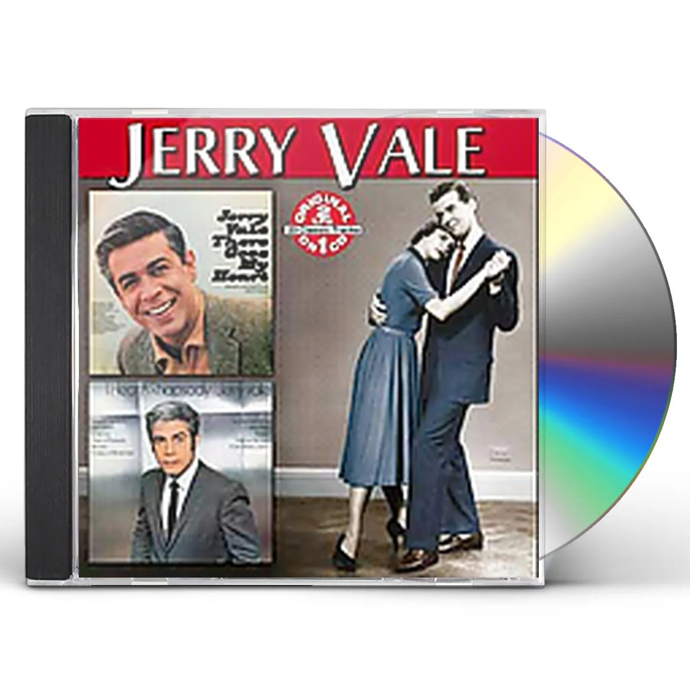 Jerry Vale THERE GOES MY HEART & I HEAR A RHAPSODY CD