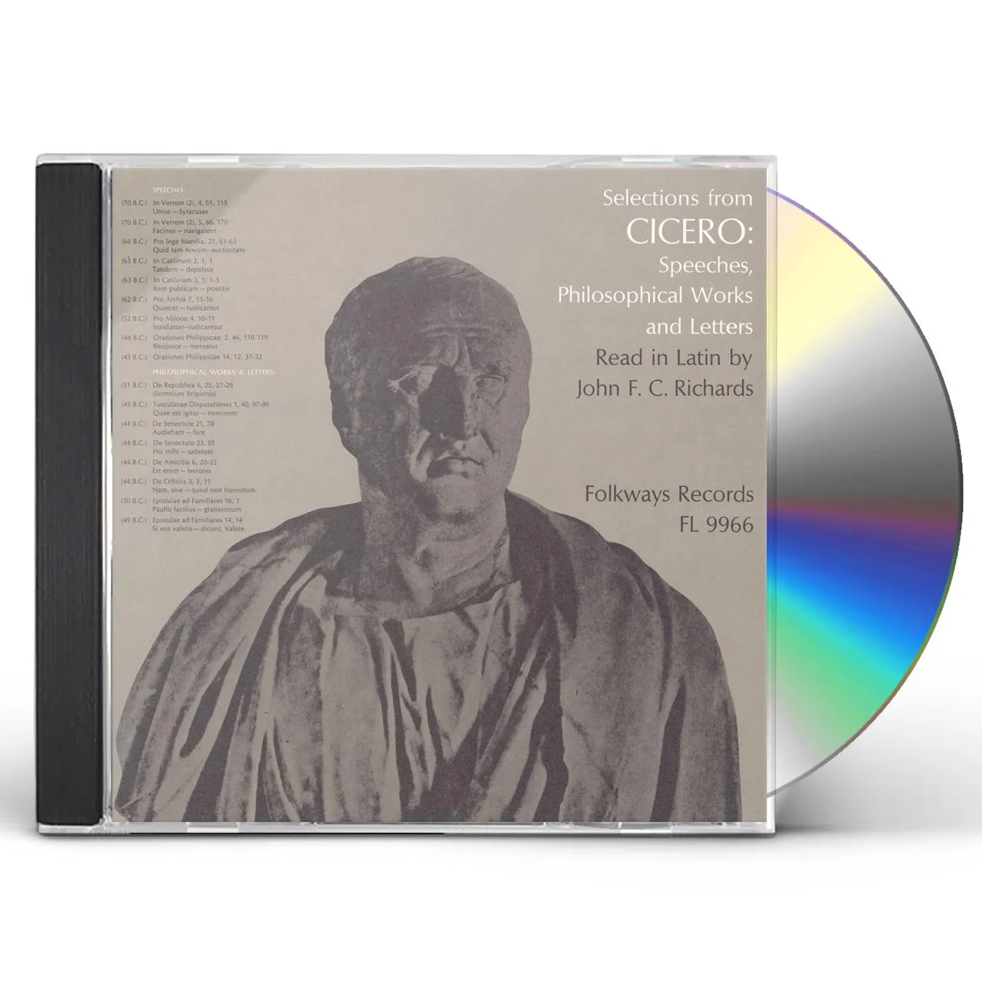 John F.C. Richards SELECTIONS FROM CICERO CD