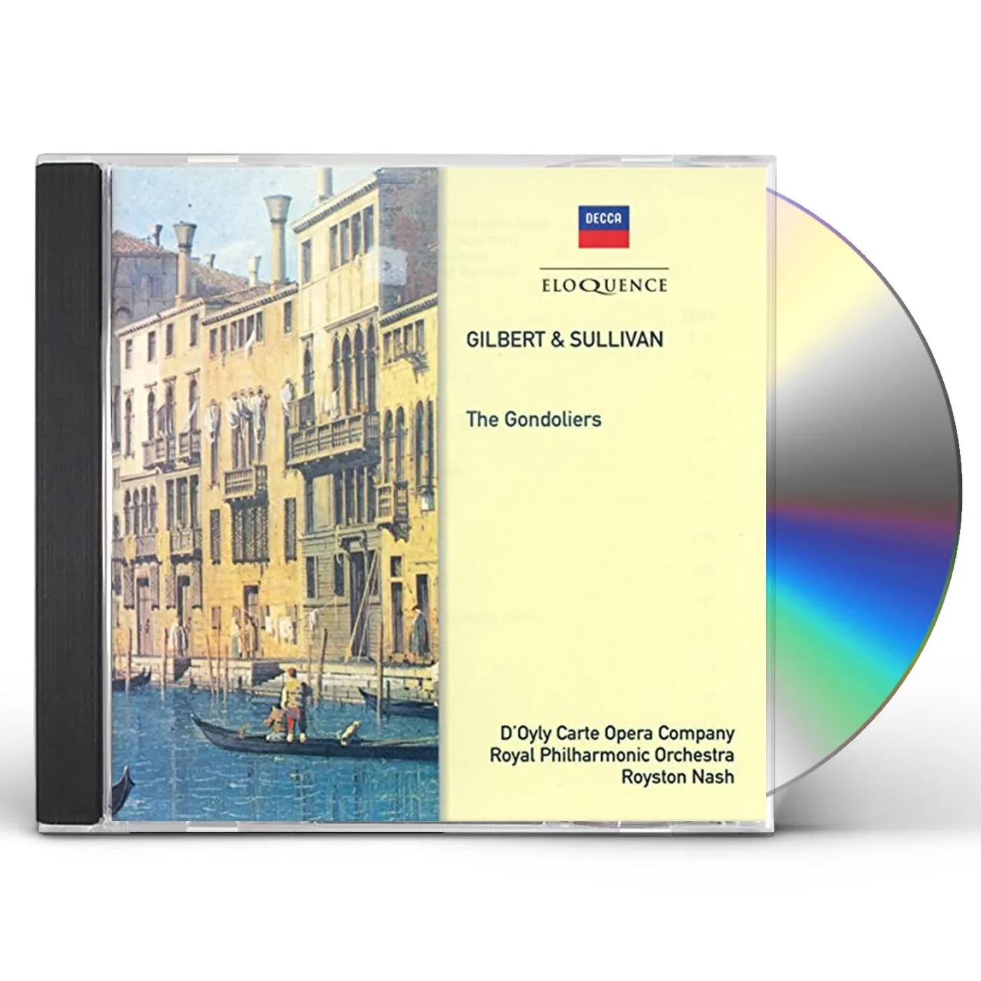 The D'Oyly Carte Opera Company GILBERT & SULLIVAN: GONDOLIERS CD