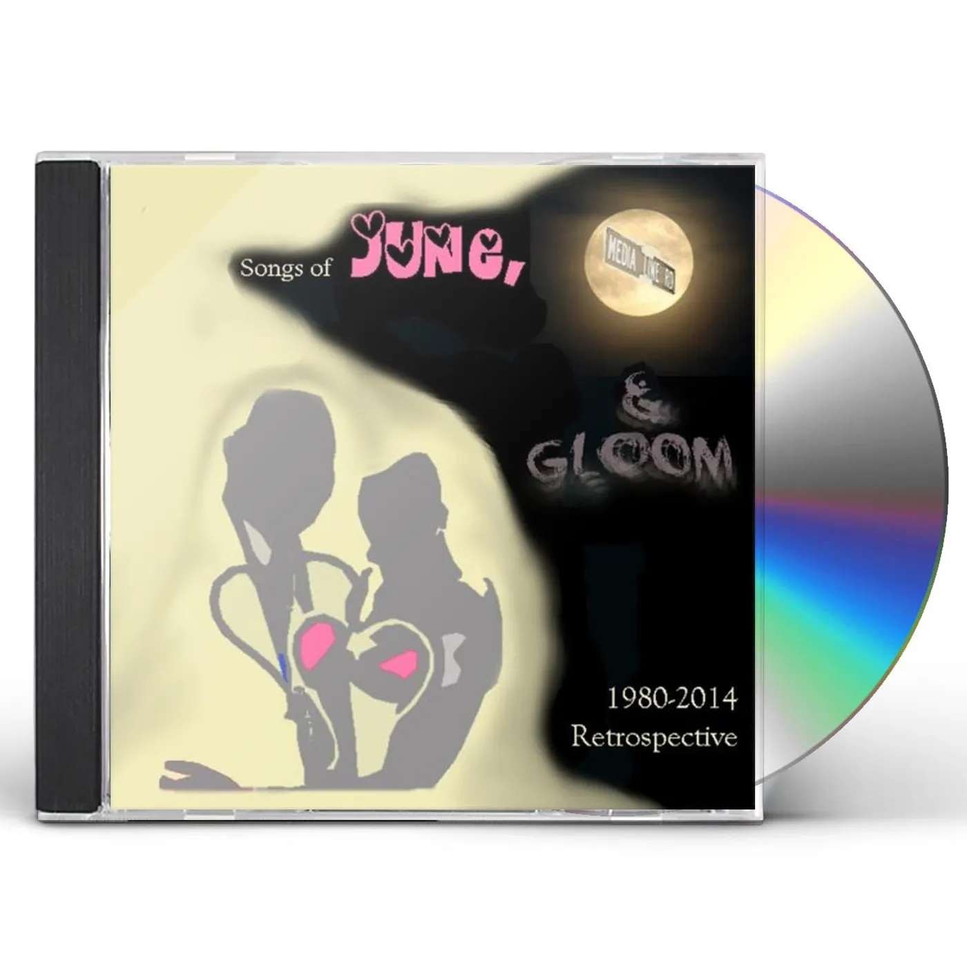 Media Line Road SONGS OF JUNE, MOON AND GLOOM (1980-2014) CD