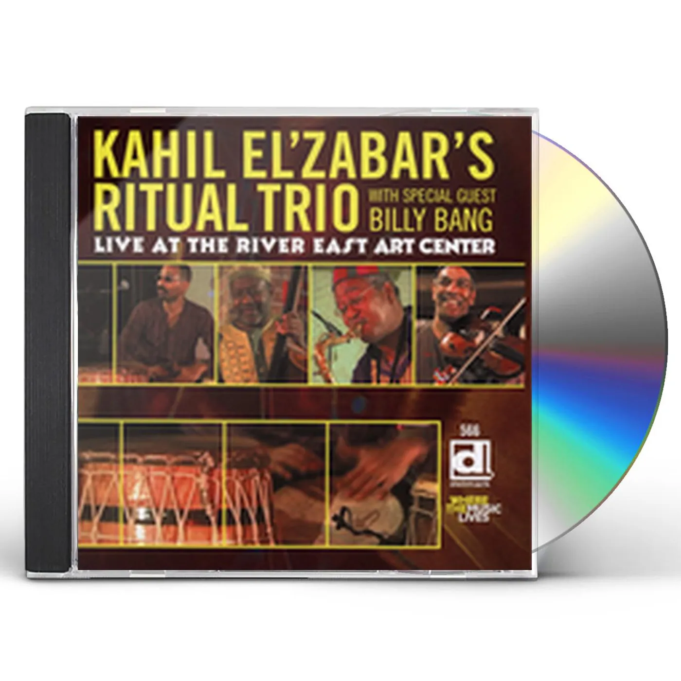 Kahil El Zabar LIVE AT THE RIVER EAST ART CENTER CD