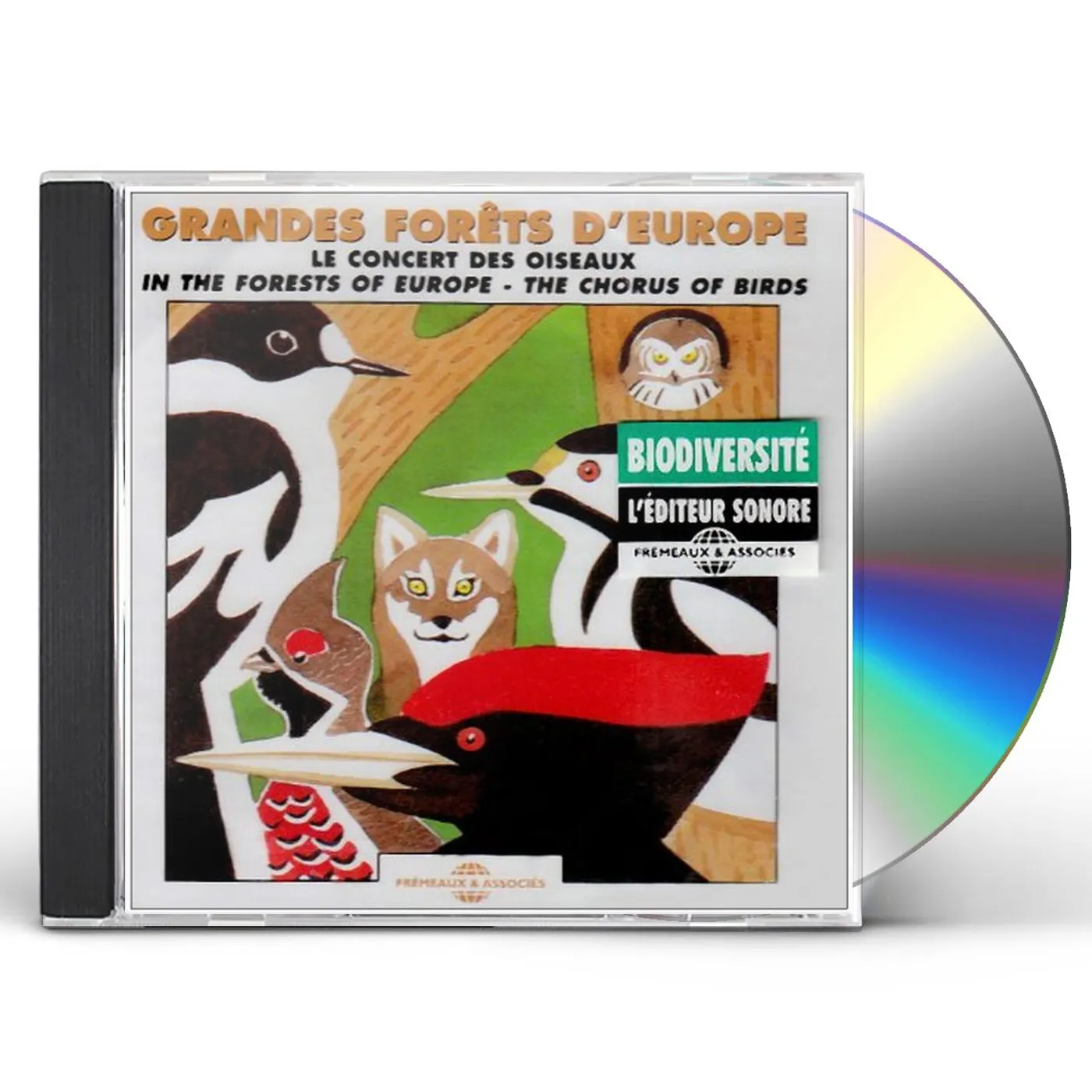 Sounds Of Nature IN THE FORESTS OF EUROPE: CHORUS OF BIRDS CD