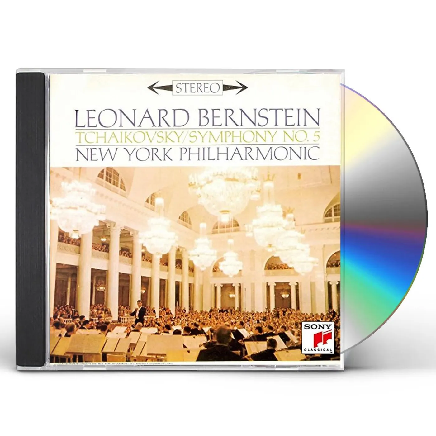 Leonard Bernstein TCHAIKOVSKY:  SYMPHONY NO. 5. MSLAV & 1812 OVERTURE (LIMITED) CD