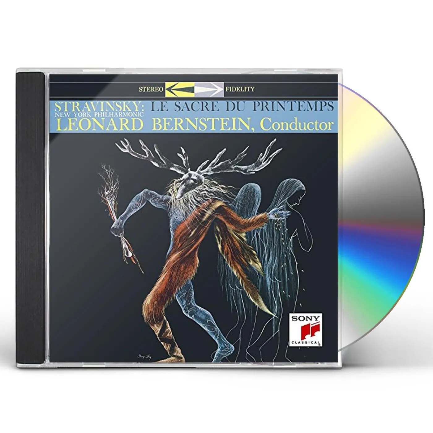 Leonard Bernstein STRAVINSKY:  THE RITE OF SPRING 1958) & THE FIREBIRD SUITE.  (LIMITED) CD