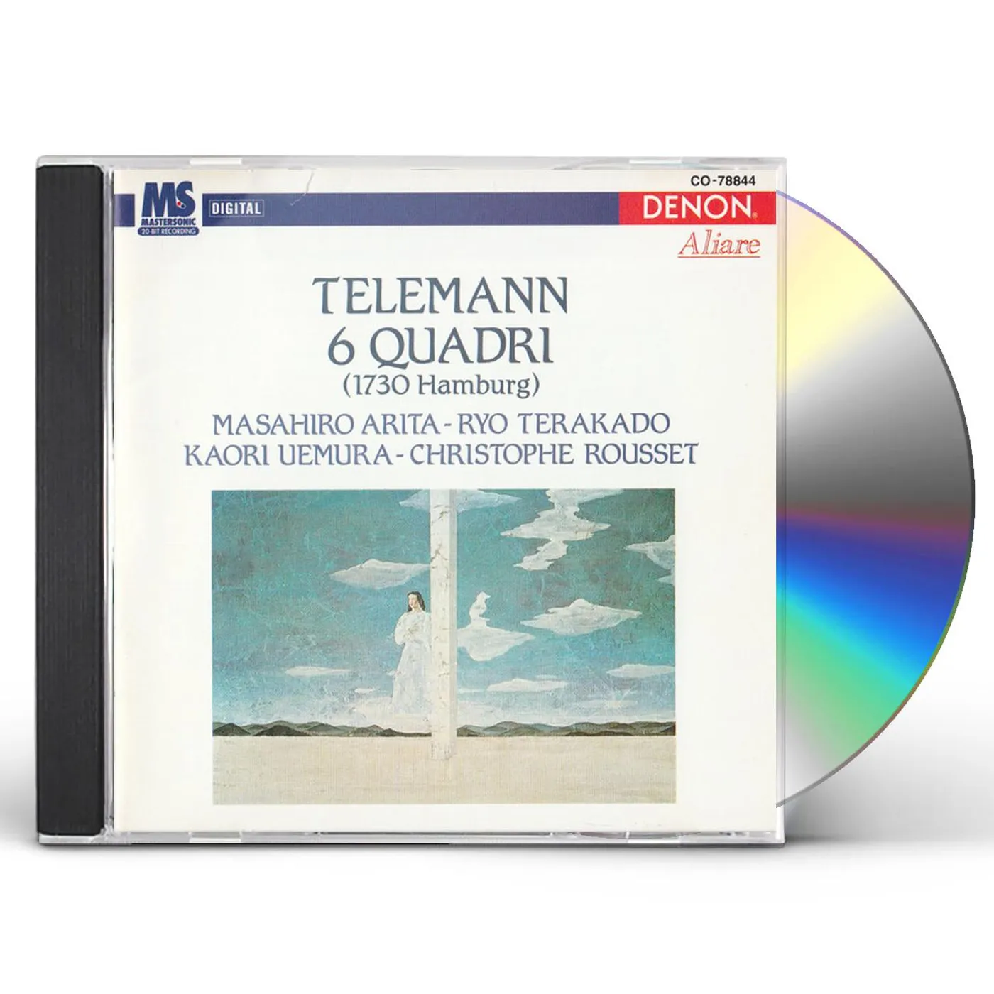 Masahiro Arita TELEMANN: 6 QUADRI 1730 HAMBURG CD