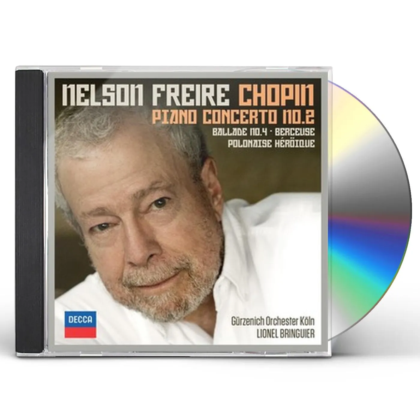 Nelson Freire CHOPIN: PIANO CONCERTO NO. 2 CD