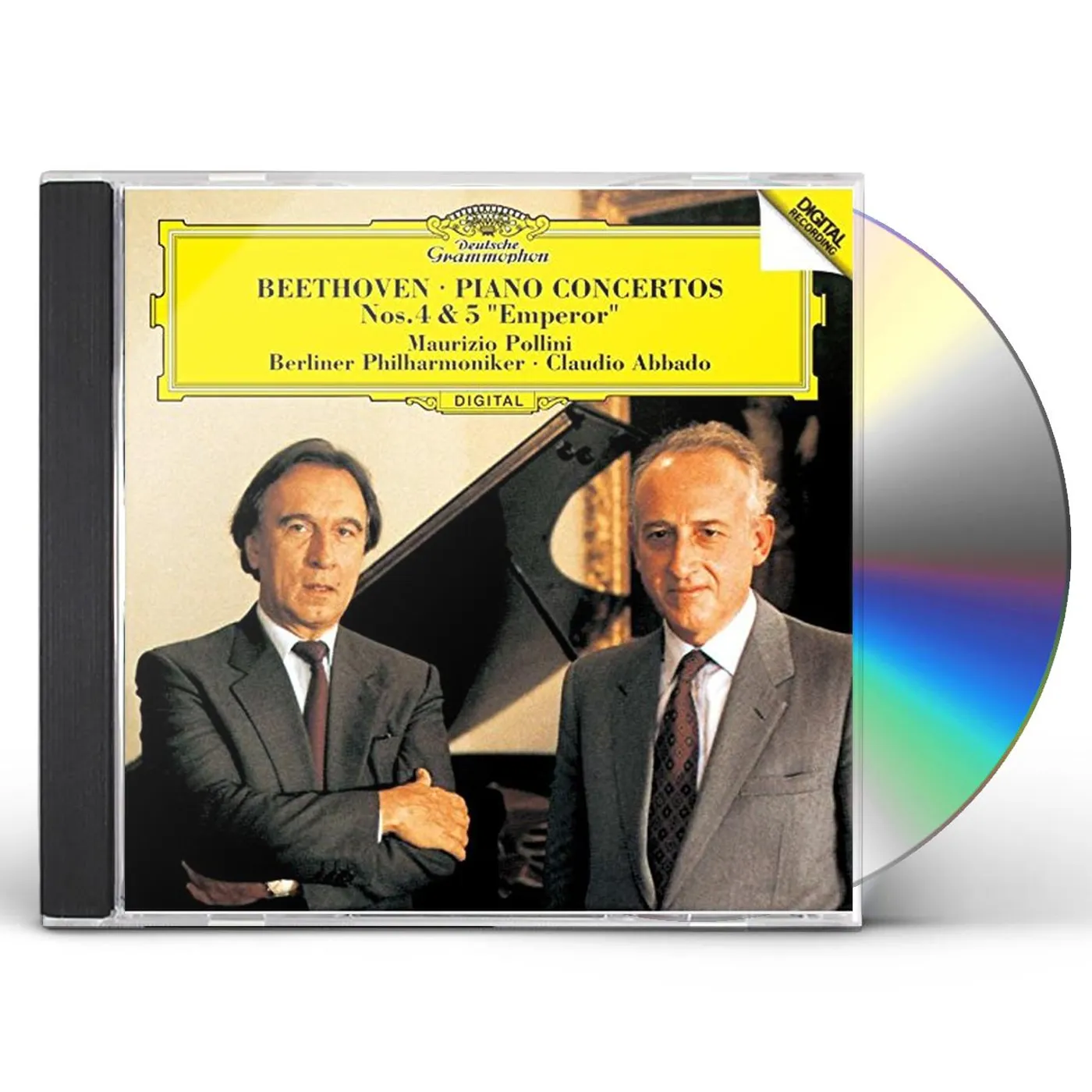 Beethoven / Maurizio Pollini BEETHOVEN: PIANO CONCERTOS 4 CD